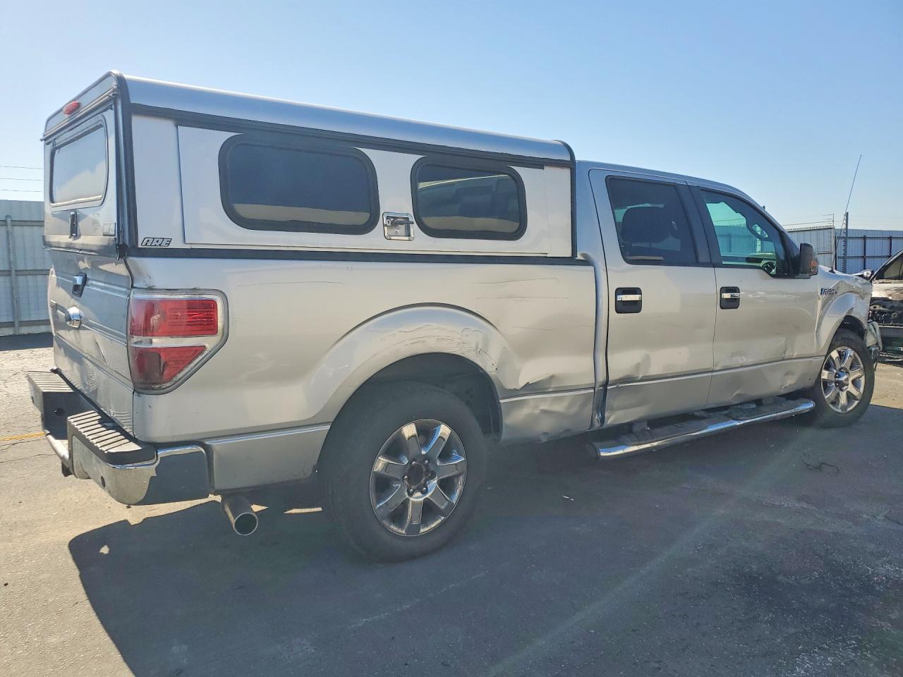 2013 Ford F150 Silver vin: 1FTFW1CF3DKF97704