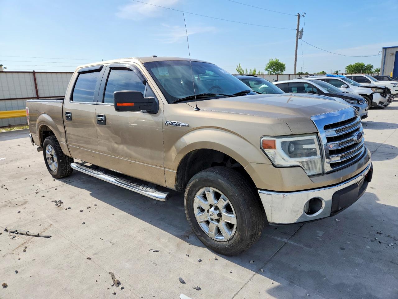 2014 Ford F150 Supercrew Gold vin: 1FTFW1CF3EFB83879