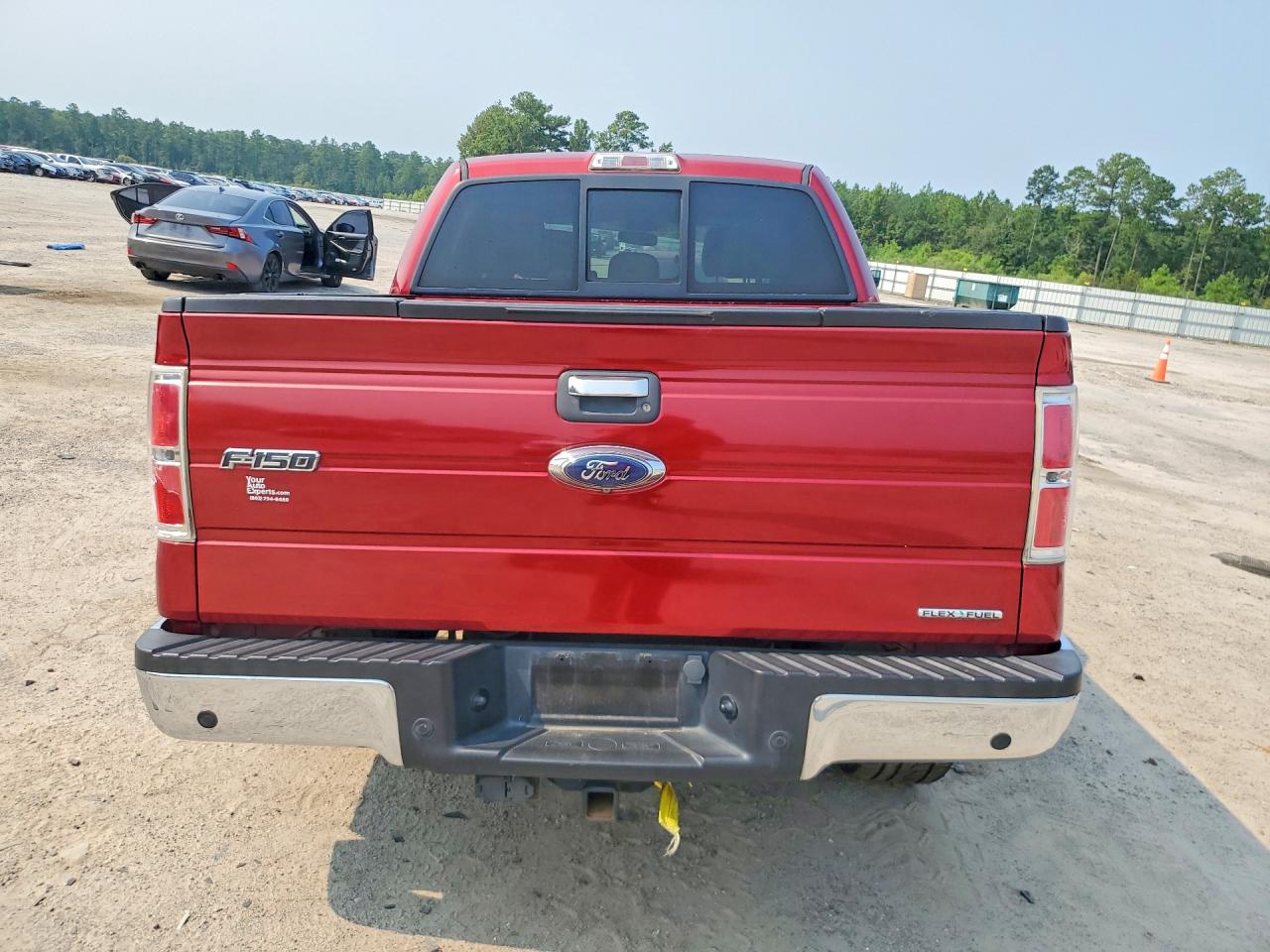 2014 Ford F150 Supercrew Красный vin: 1FTFW1CF3EFC84338