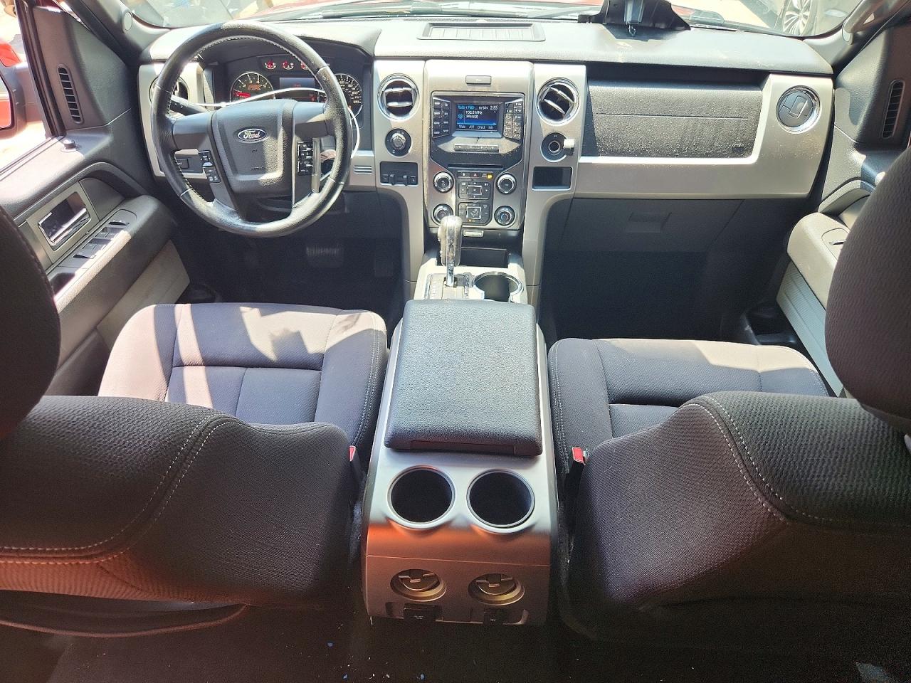 2014 Ford F150 Supercrew Brown vin: 1FTFW1CF3EKD09052