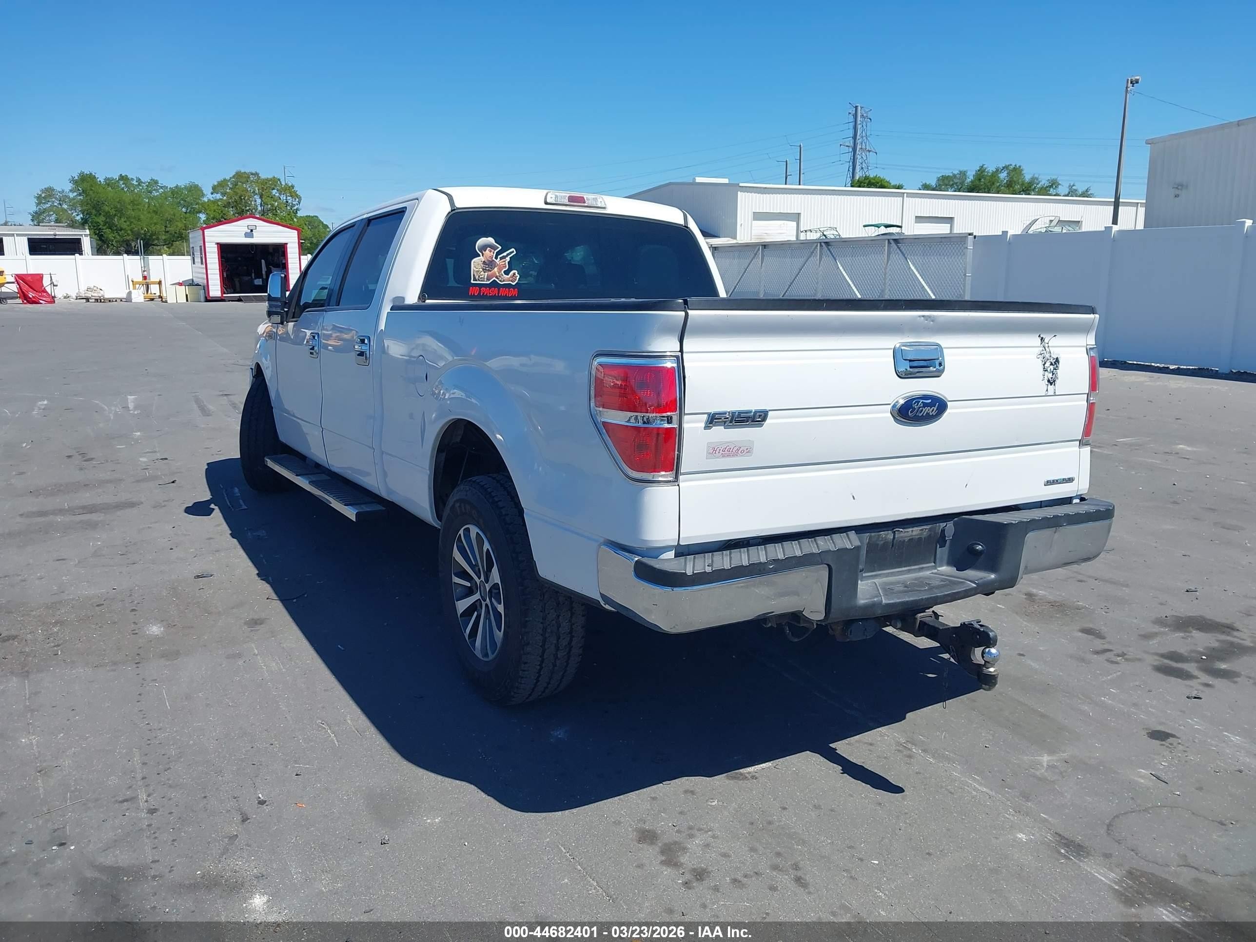 2014 Ford F-150 Xl White vin: 1FTFW1CF3EKD33111