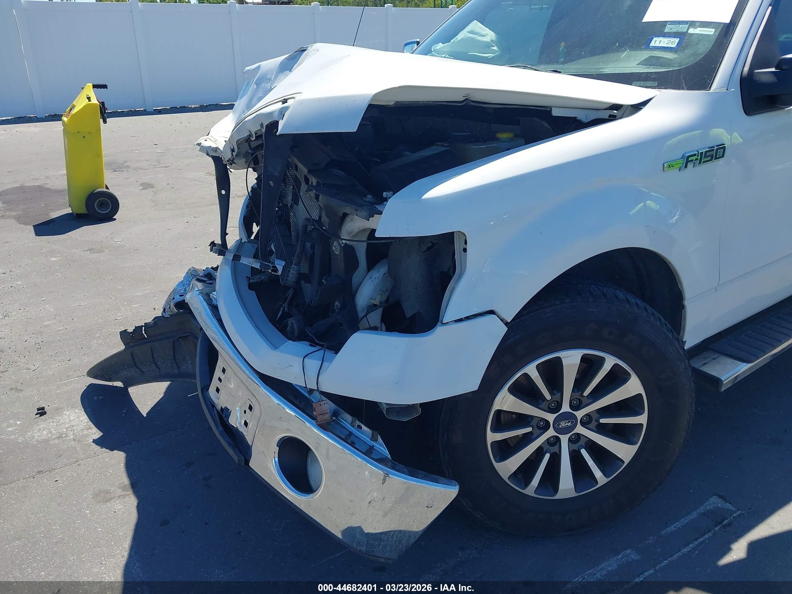 2014 Ford F-150 Xl White vin: 1FTFW1CF3EKD33111
