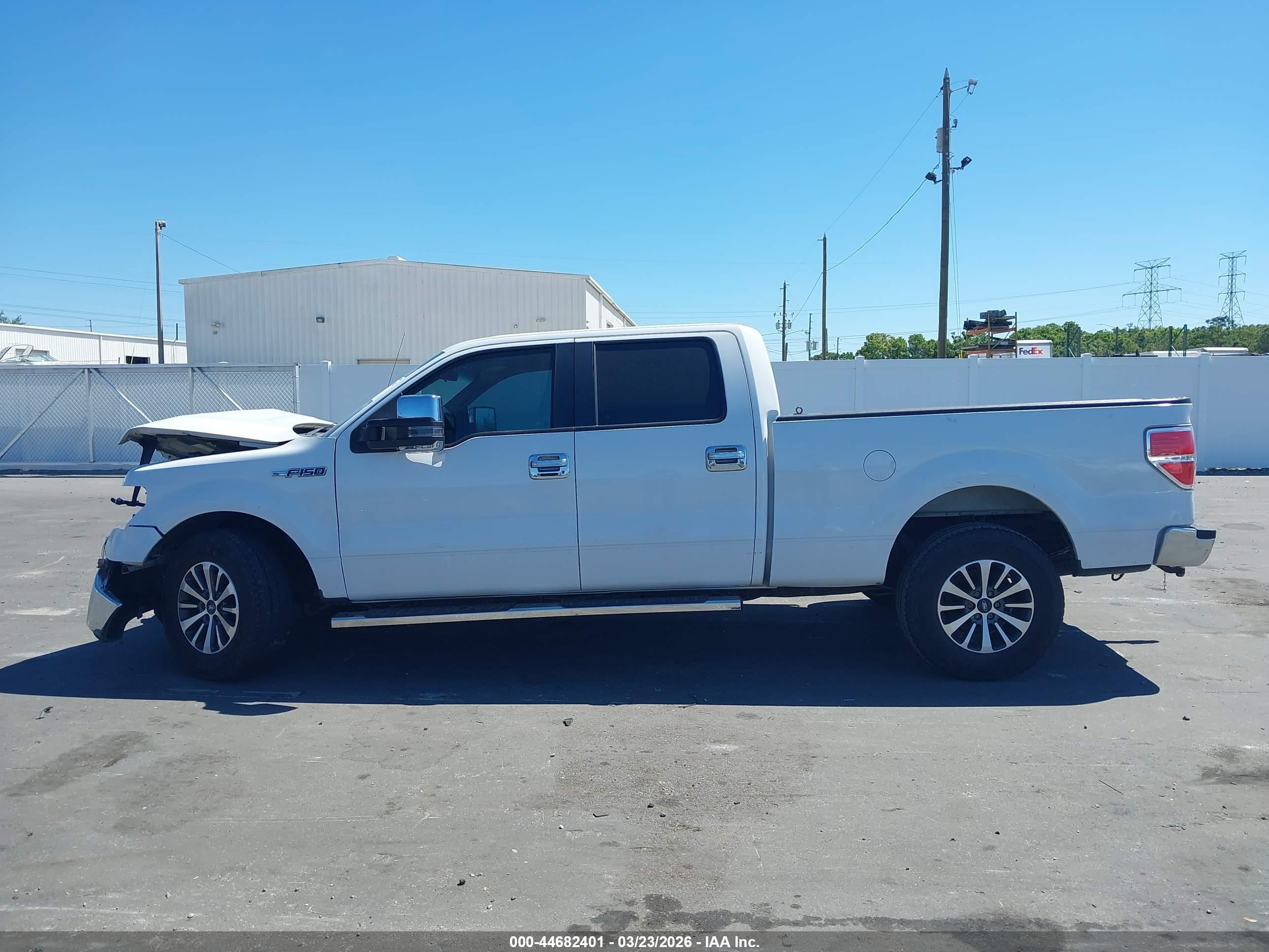 2014 Ford F-150 Xl White vin: 1FTFW1CF3EKD33111