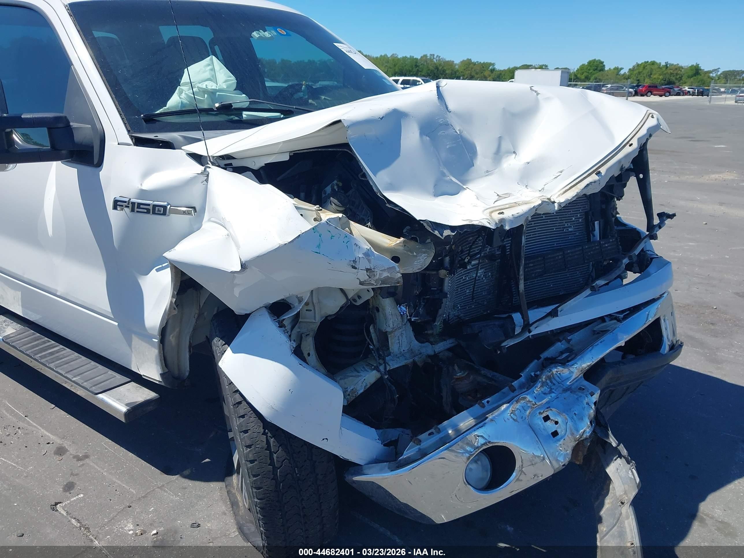 2014 Ford F-150 Xl White vin: 1FTFW1CF3EKD33111