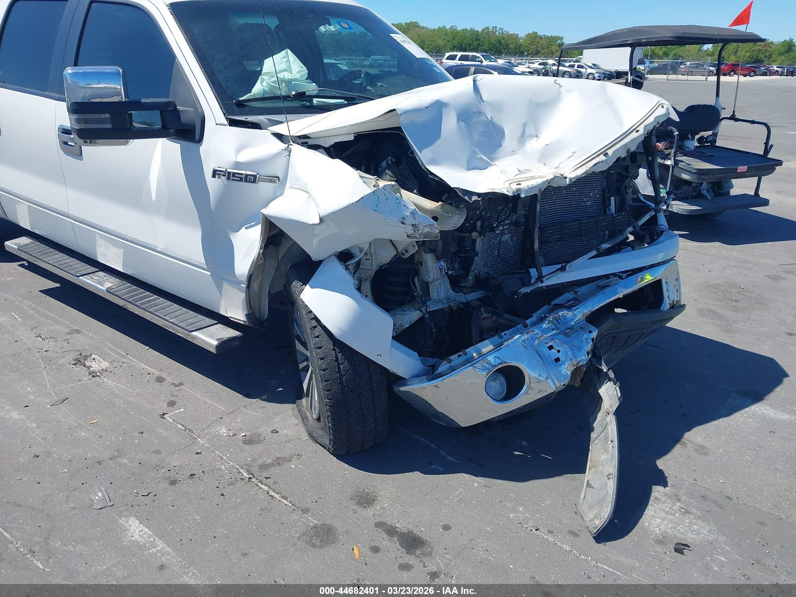 2014 Ford F-150 Xl White vin: 1FTFW1CF3EKD33111