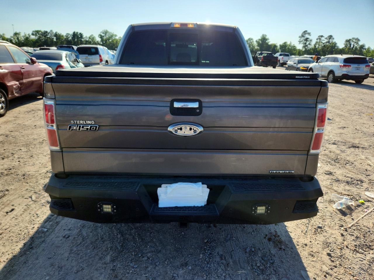 2014 Ford F150 Supercrew Gray vin: 1FTFW1CF3EKD37532