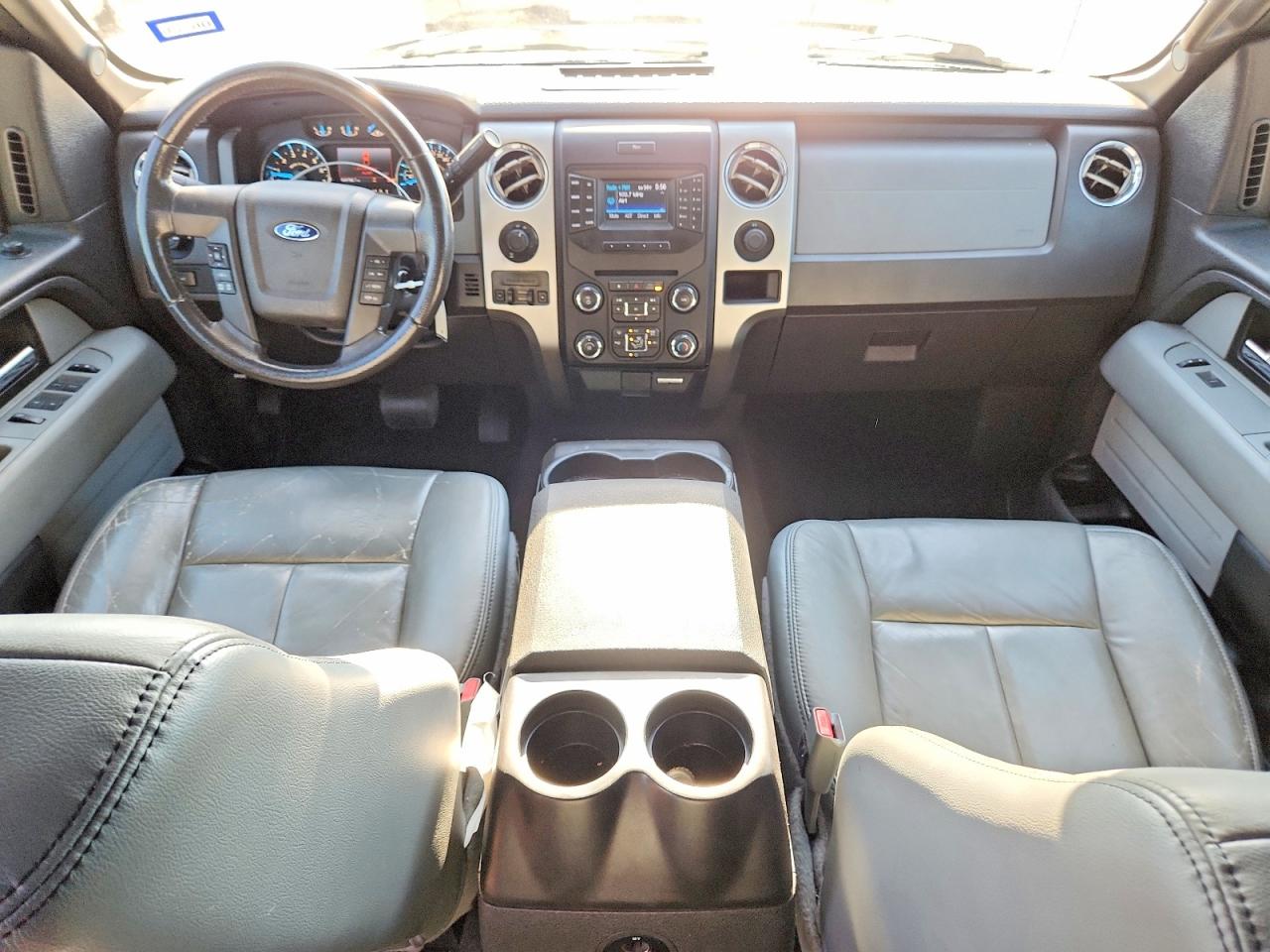 2014 Ford F150 Supercrew Gray vin: 1FTFW1CF3EKD37532