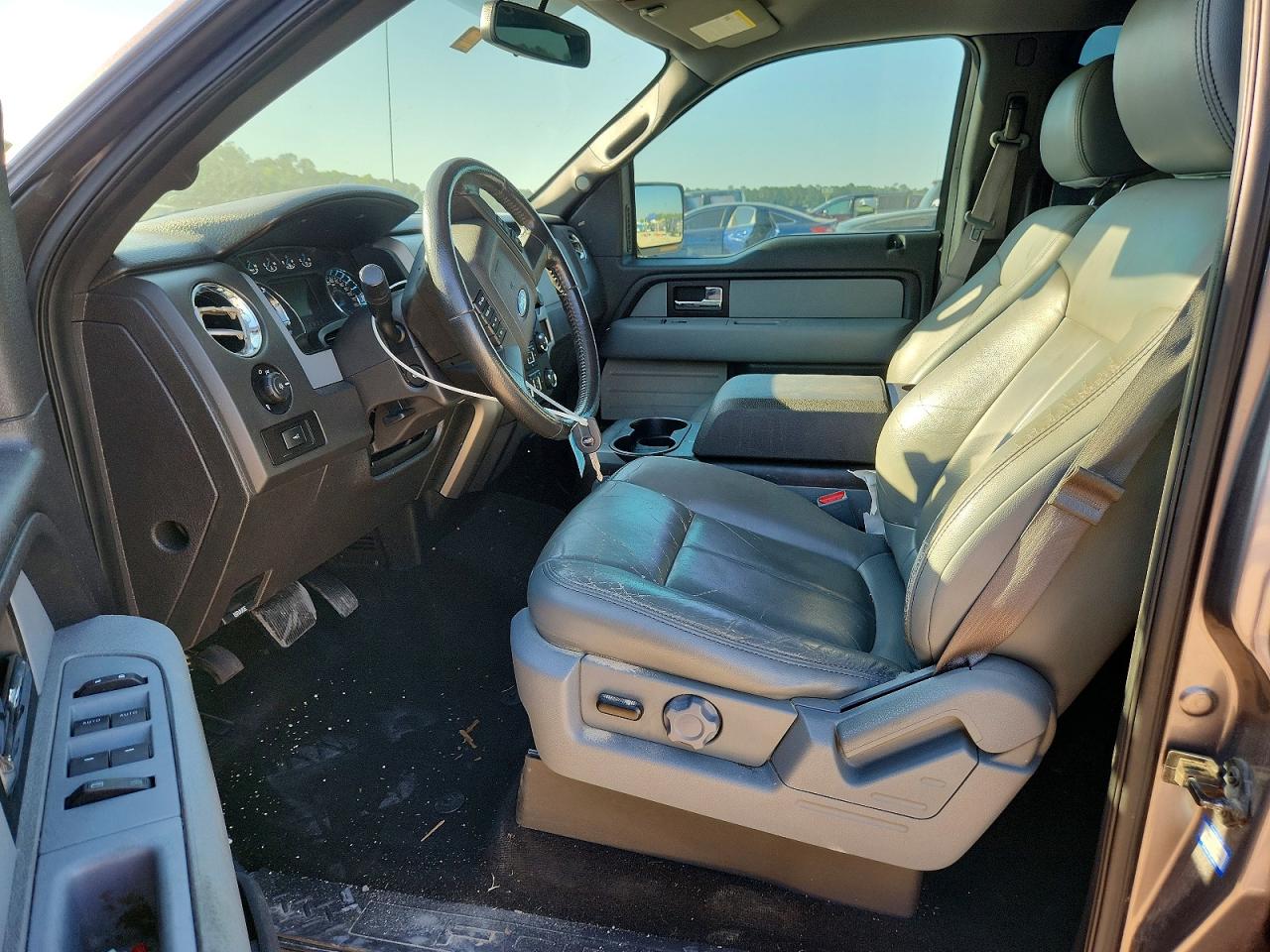 2014 Ford F150 Supercrew Gray vin: 1FTFW1CF3EKD37532
