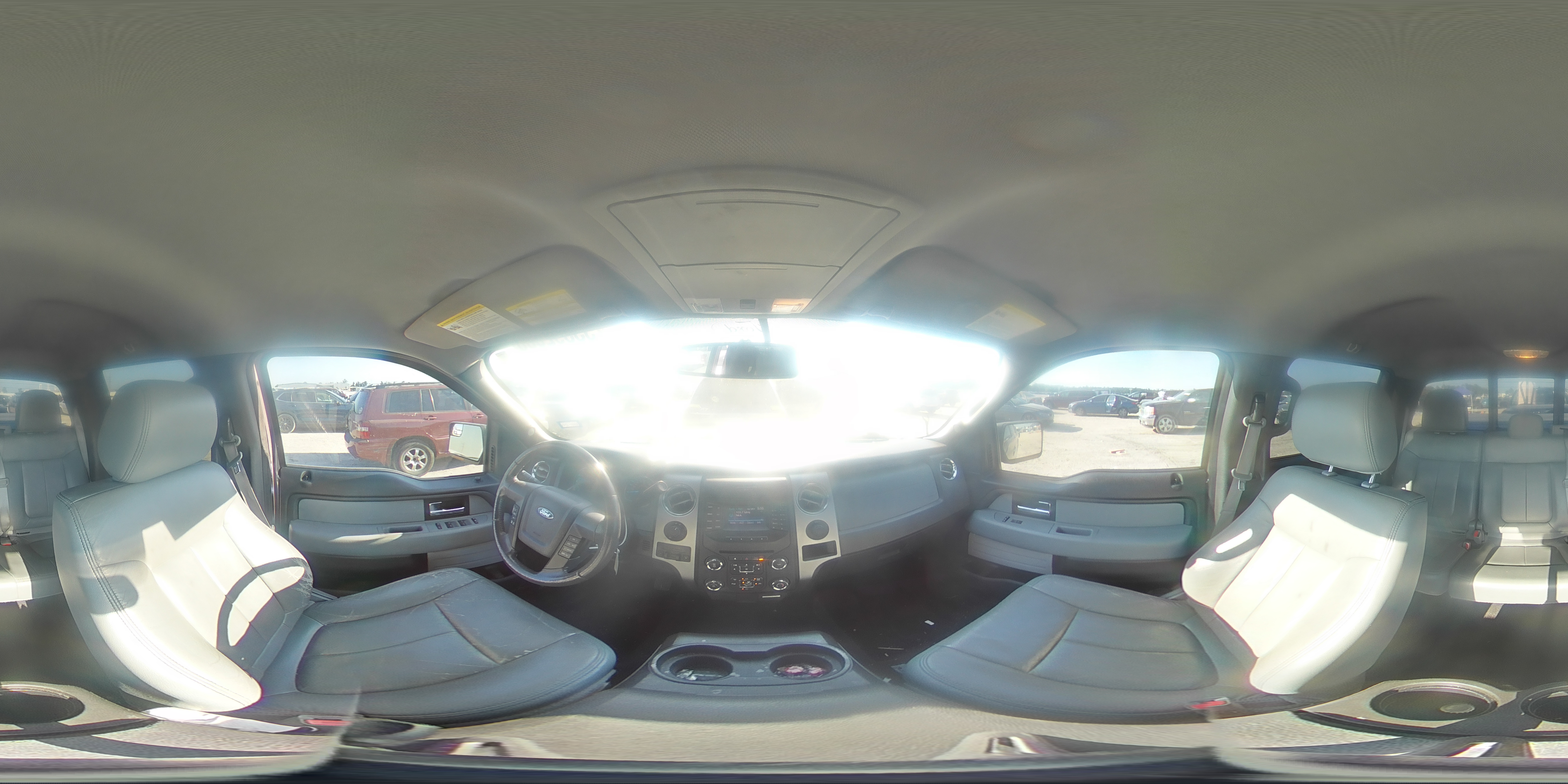 2014 Ford F150 Supercrew Gray vin: 1FTFW1CF3EKD37532