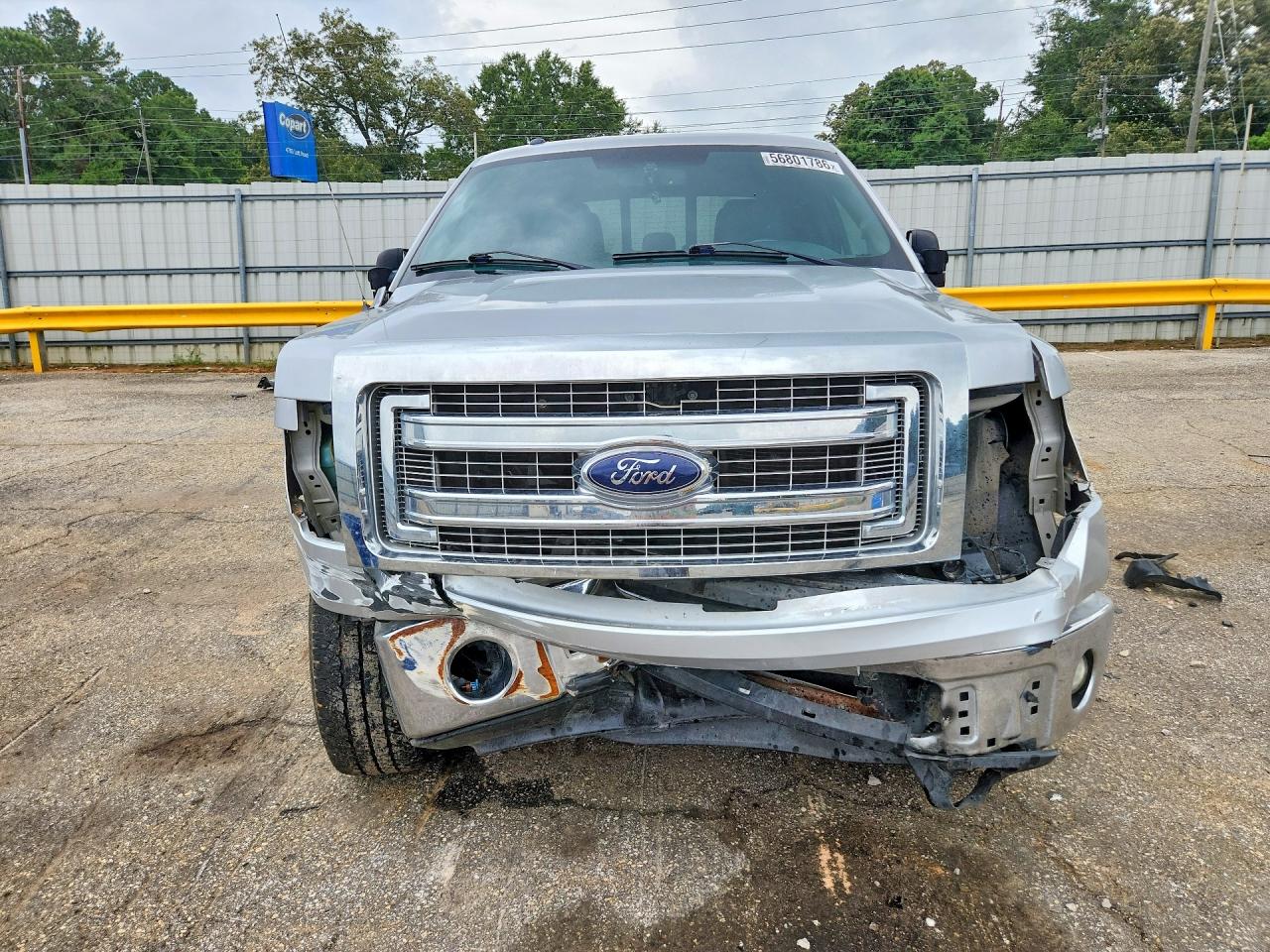 2014 Ford F150 Supercrew Серебряный vin: 1FTFW1CF3EKD37918