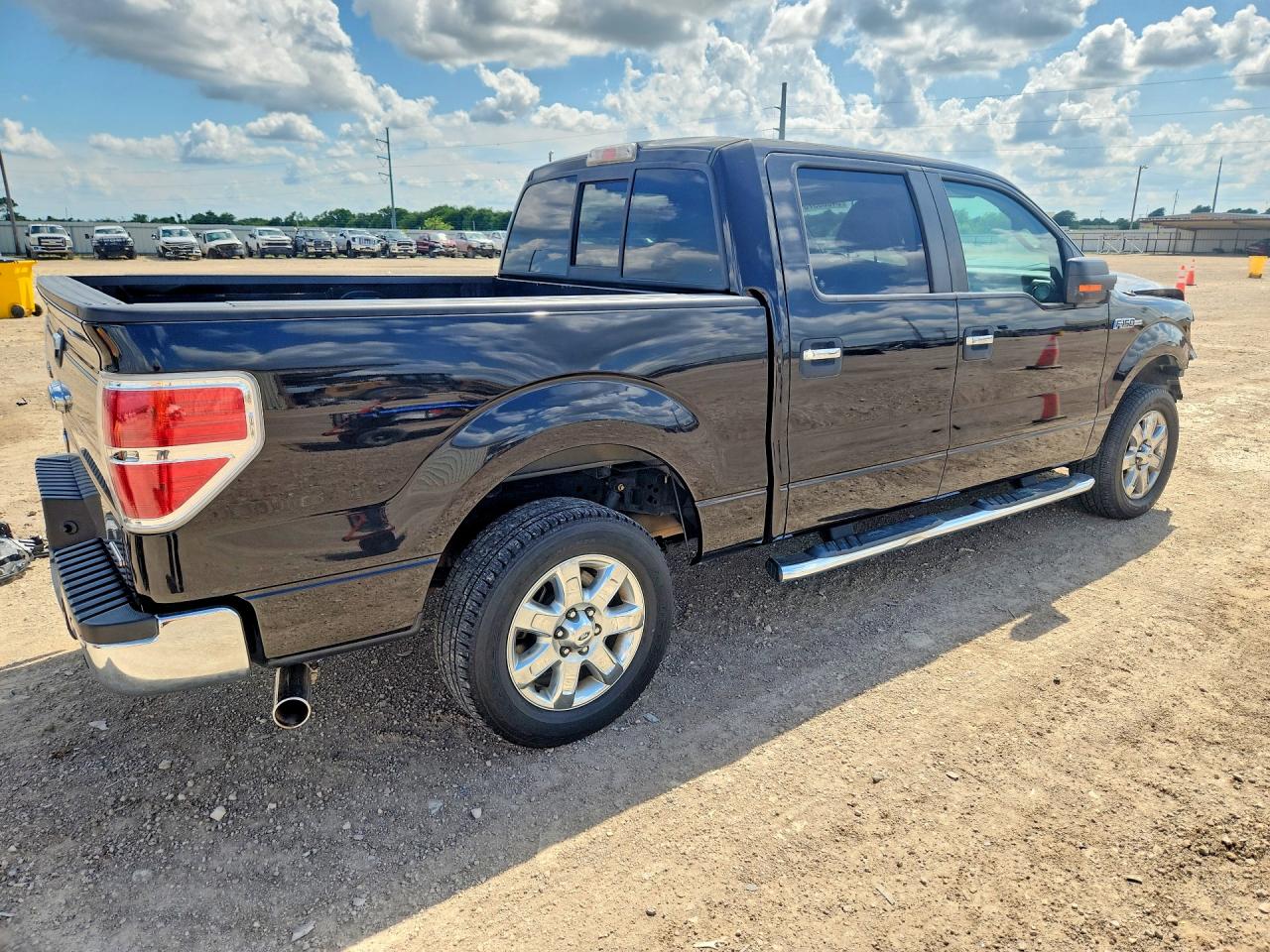 2014 Ford F150 Supercrew Черный vin: 1FTFW1CF3EKE52390