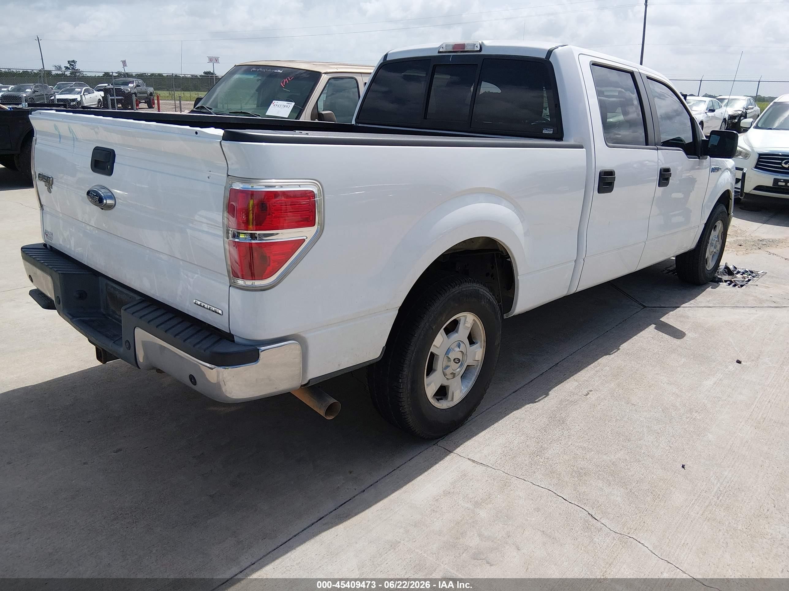 2014 Ford F-150 Xlt White vin: 1FTFW1CF3EKF56832