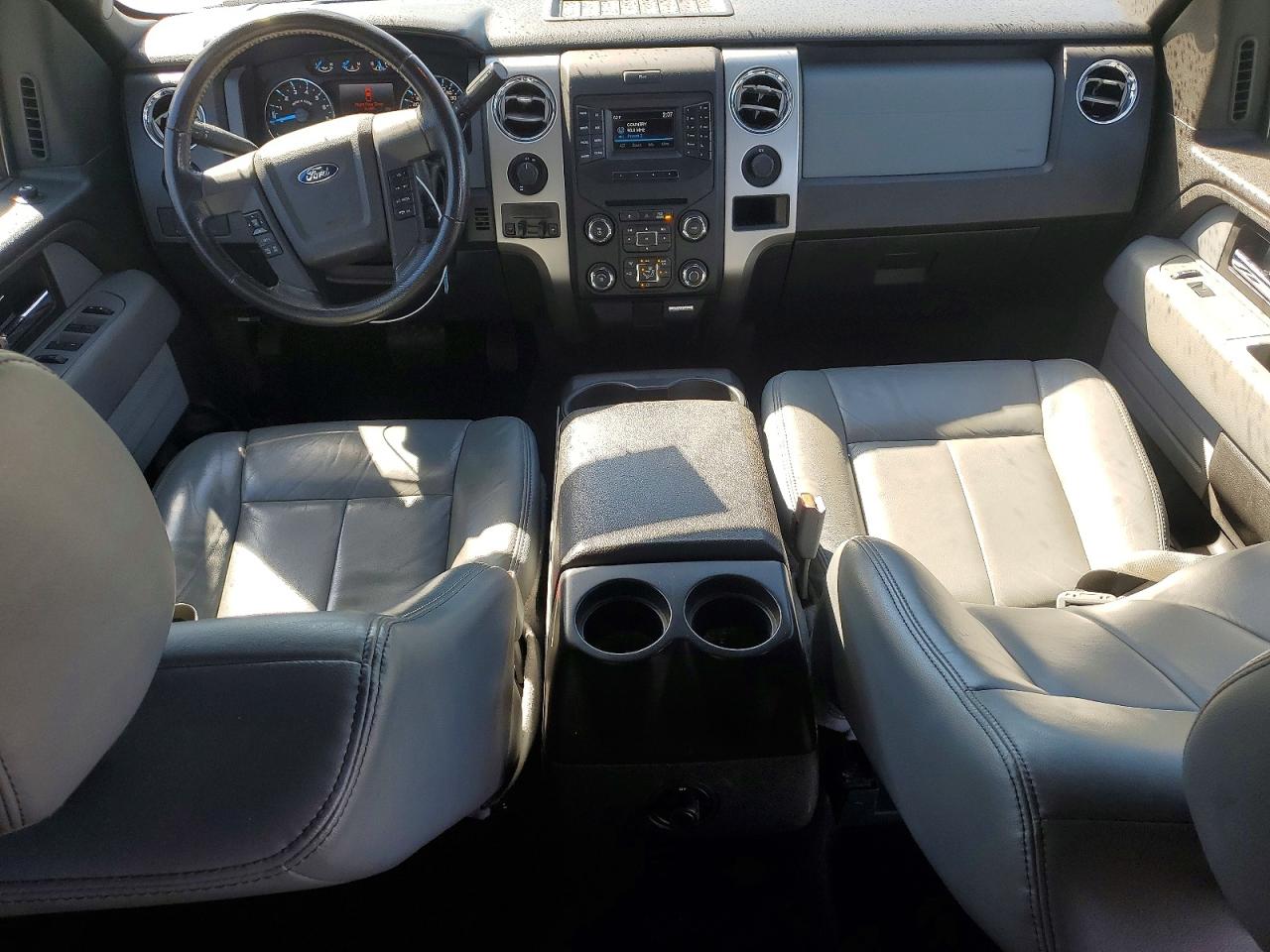 2014 Ford F150 Supercrew Gray vin: 1FTFW1CF3EKF67880