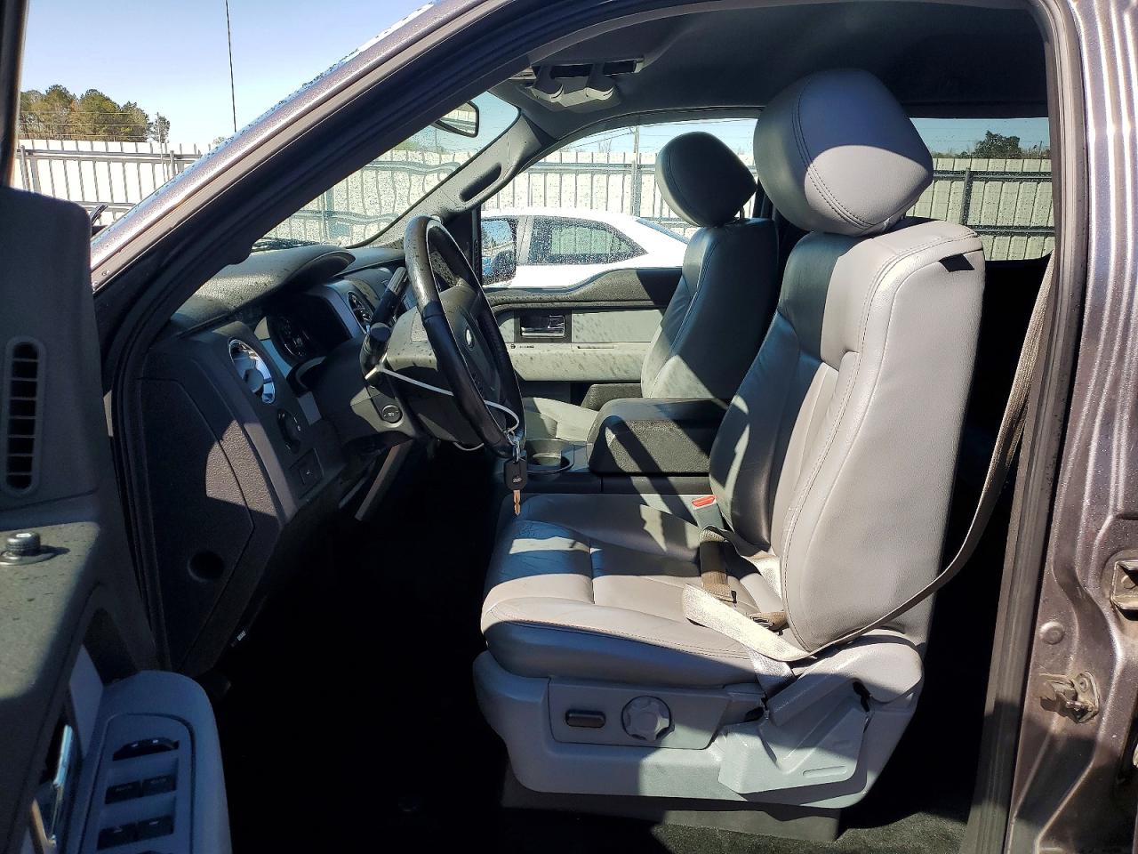 2014 Ford F150 Supercrew Gray vin: 1FTFW1CF3EKF67880