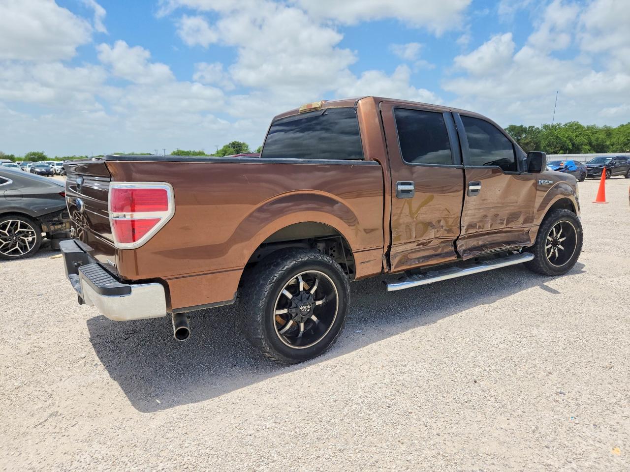 2011 Ford F150 Supercrew Brown vin: 1FTFW1CF4BFA26096