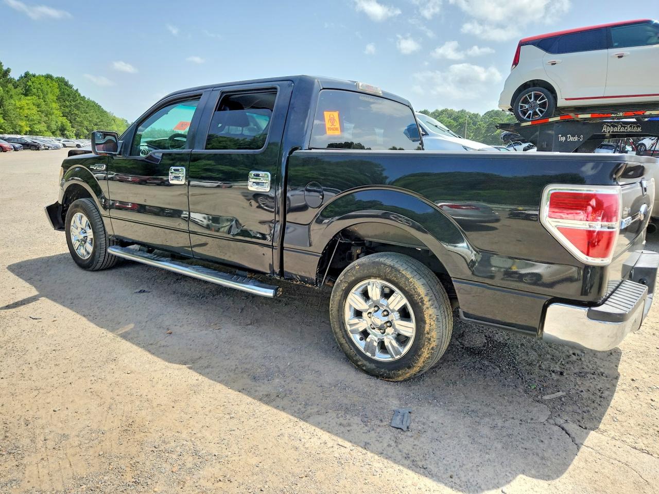 2011 Ford F150 Supercrew Black vin: 1FTFW1CF4BFA56120