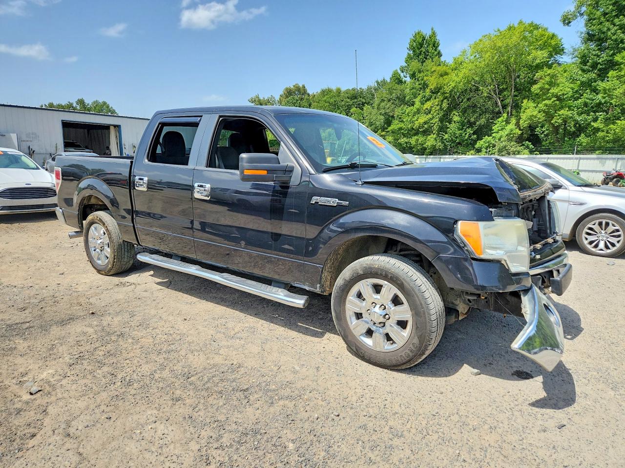 2011 Ford F150 Supercrew Black vin: 1FTFW1CF4BFA56120