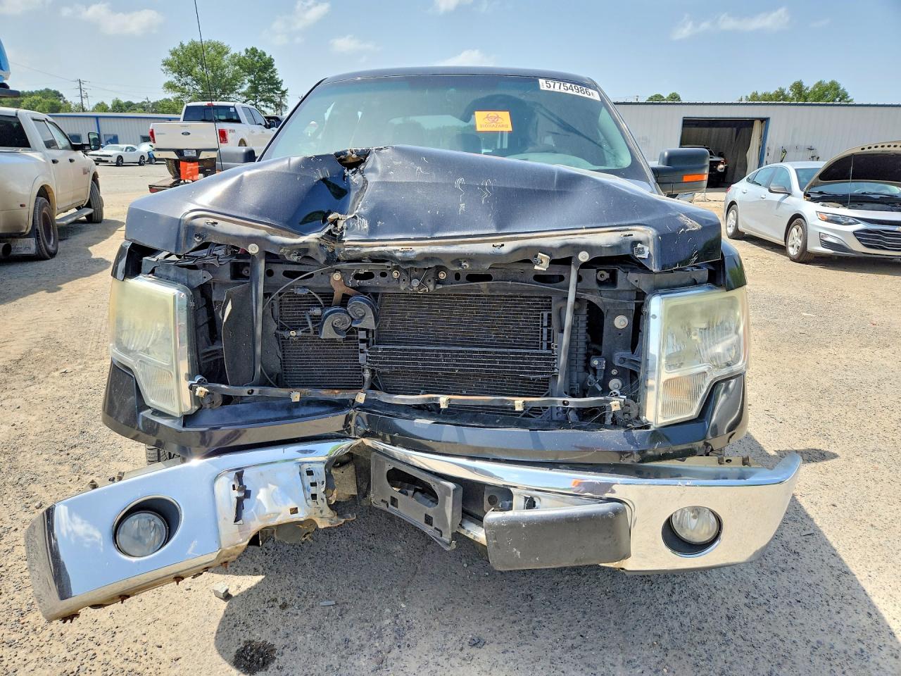 2011 Ford F150 Supercrew Black vin: 1FTFW1CF4BFA56120