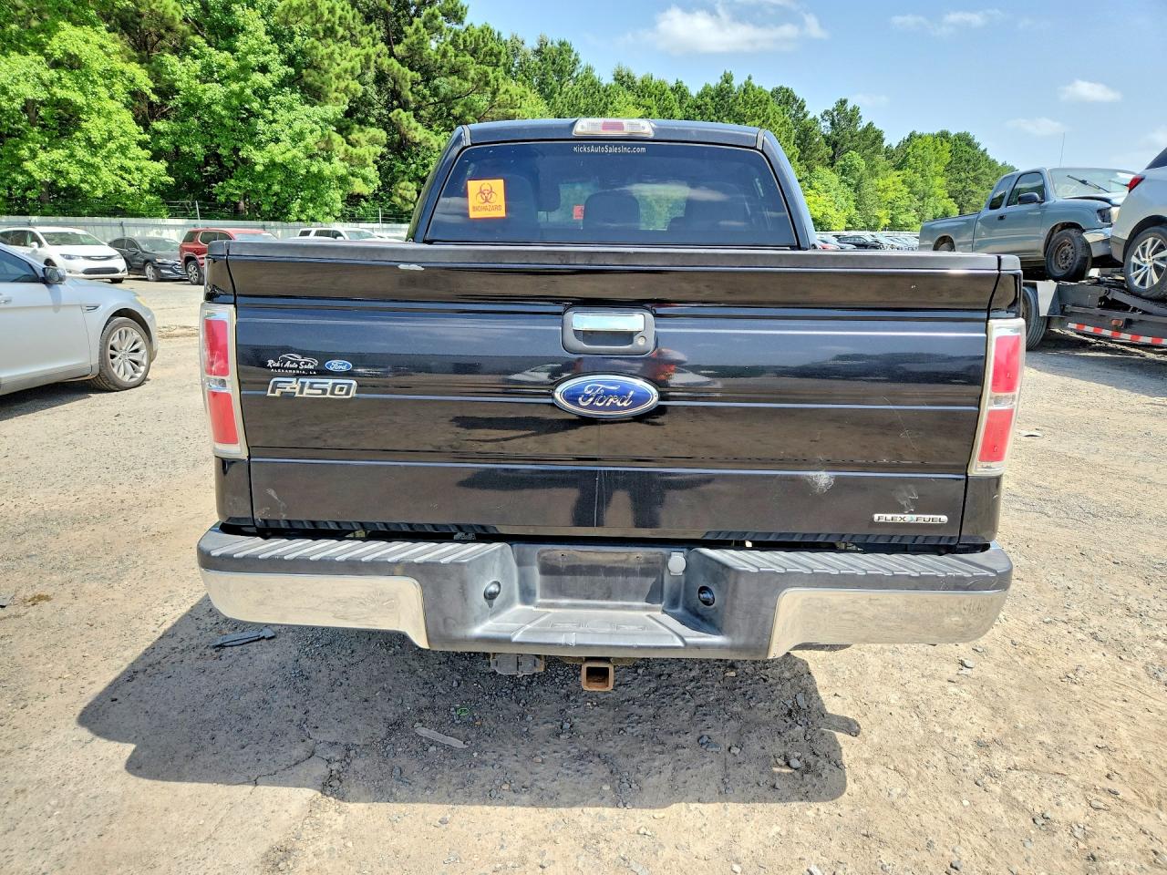 2011 Ford F150 Supercrew Black vin: 1FTFW1CF4BFA56120