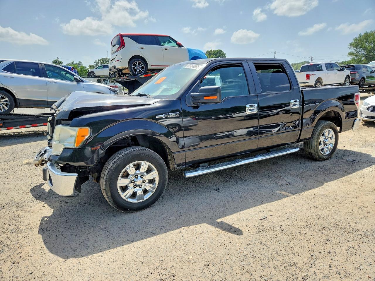2011 Ford F150 Supercrew Black vin: 1FTFW1CF4BFA56120