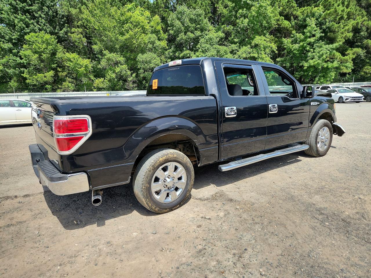 2011 Ford F150 Supercrew Black vin: 1FTFW1CF4BFA56120