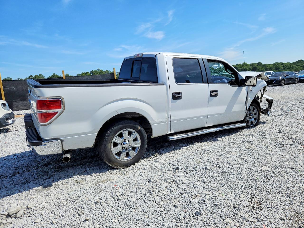 2011 Ford F150 Supercrew White vin: 1FTFW1CF4BFC19297