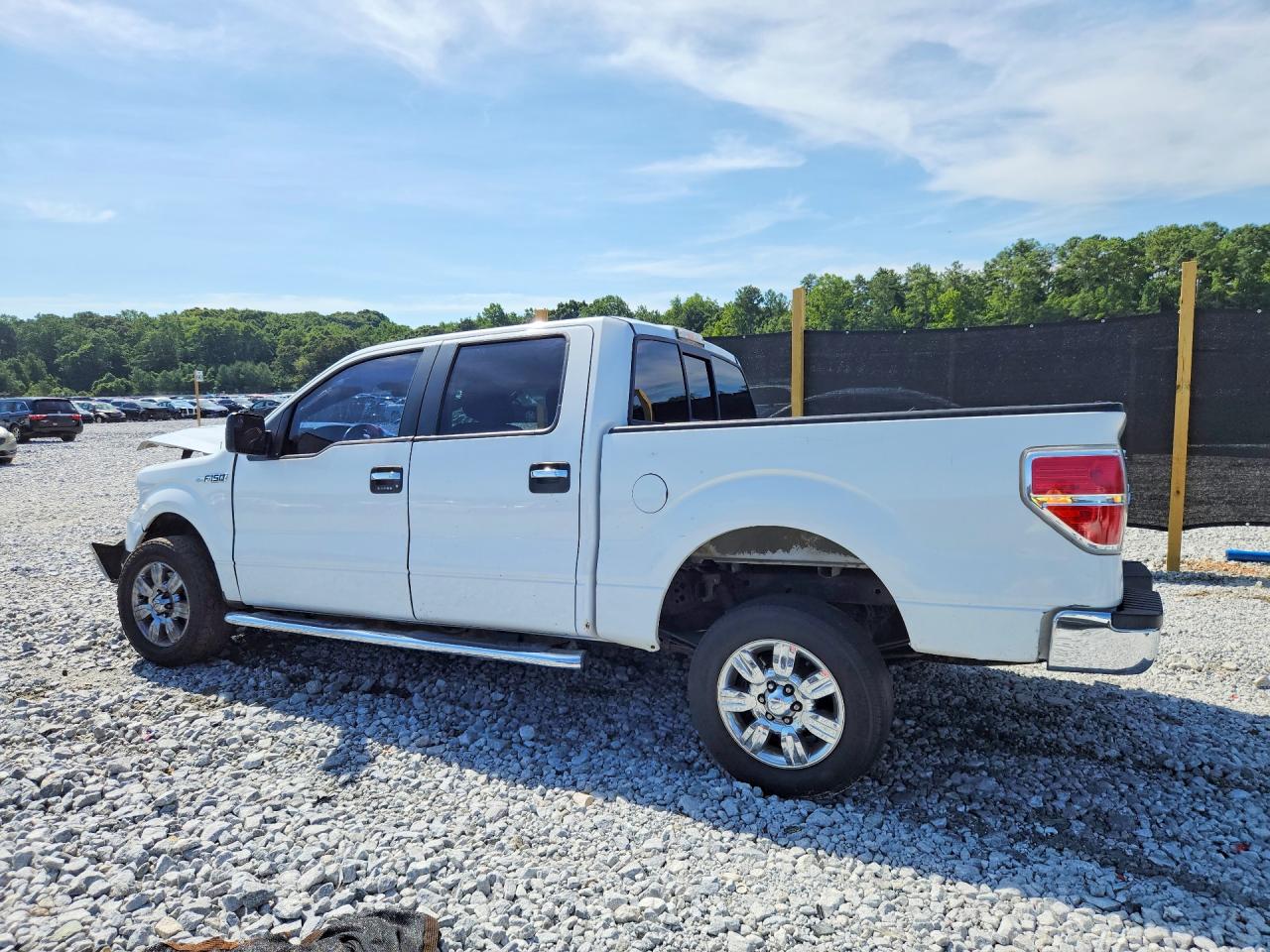 2011 Ford F150 Supercrew White vin: 1FTFW1CF4BFC19297