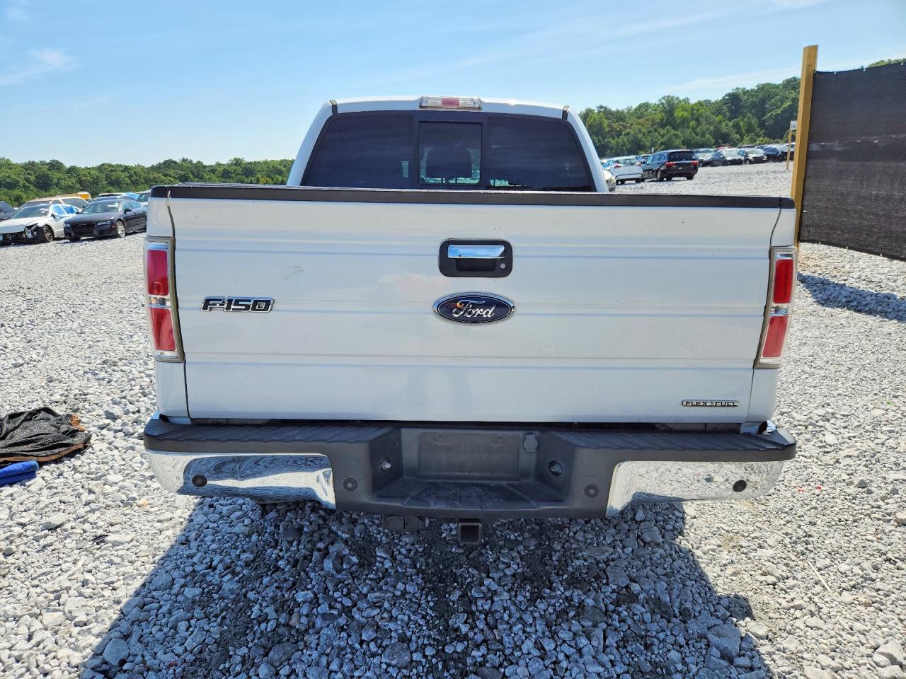 2011 Ford F150 Supercrew White vin: 1FTFW1CF4BFC19297