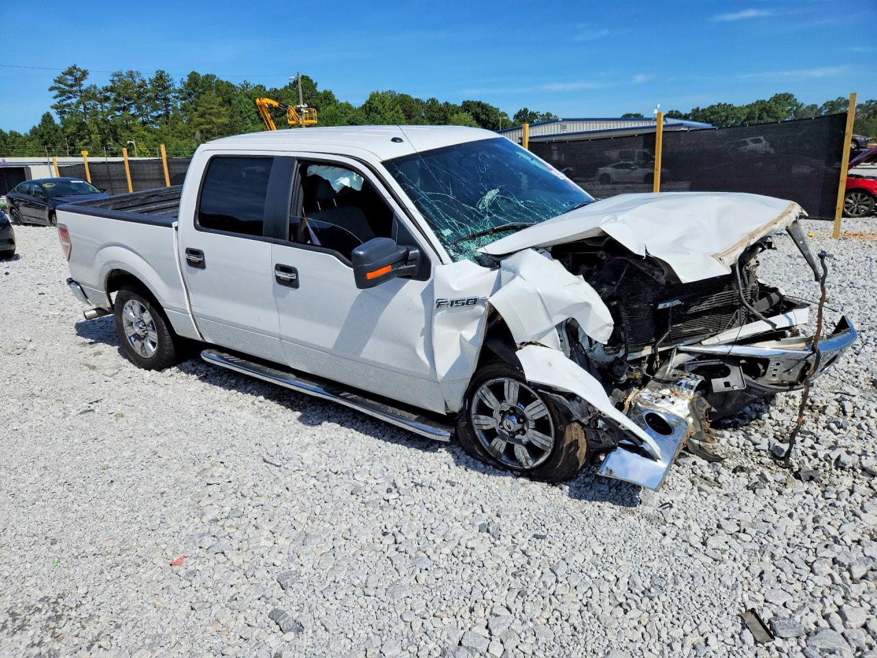 2011 Ford F150 Supercrew White vin: 1FTFW1CF4BFC19297