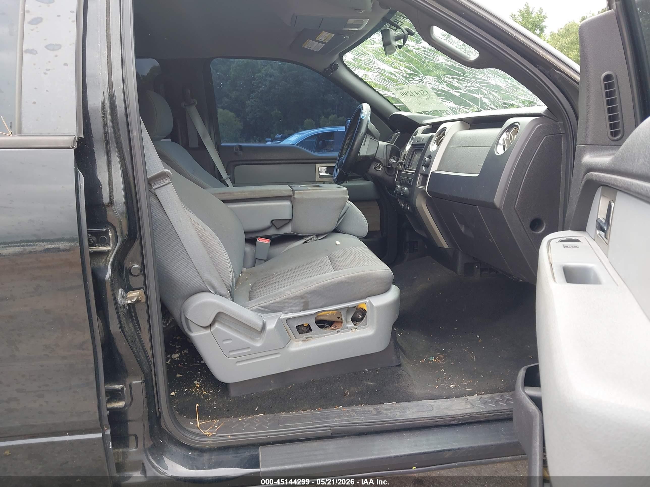 2011 Ford F-150 Xlt Black vin: 1FTFW1CF4BFC25424