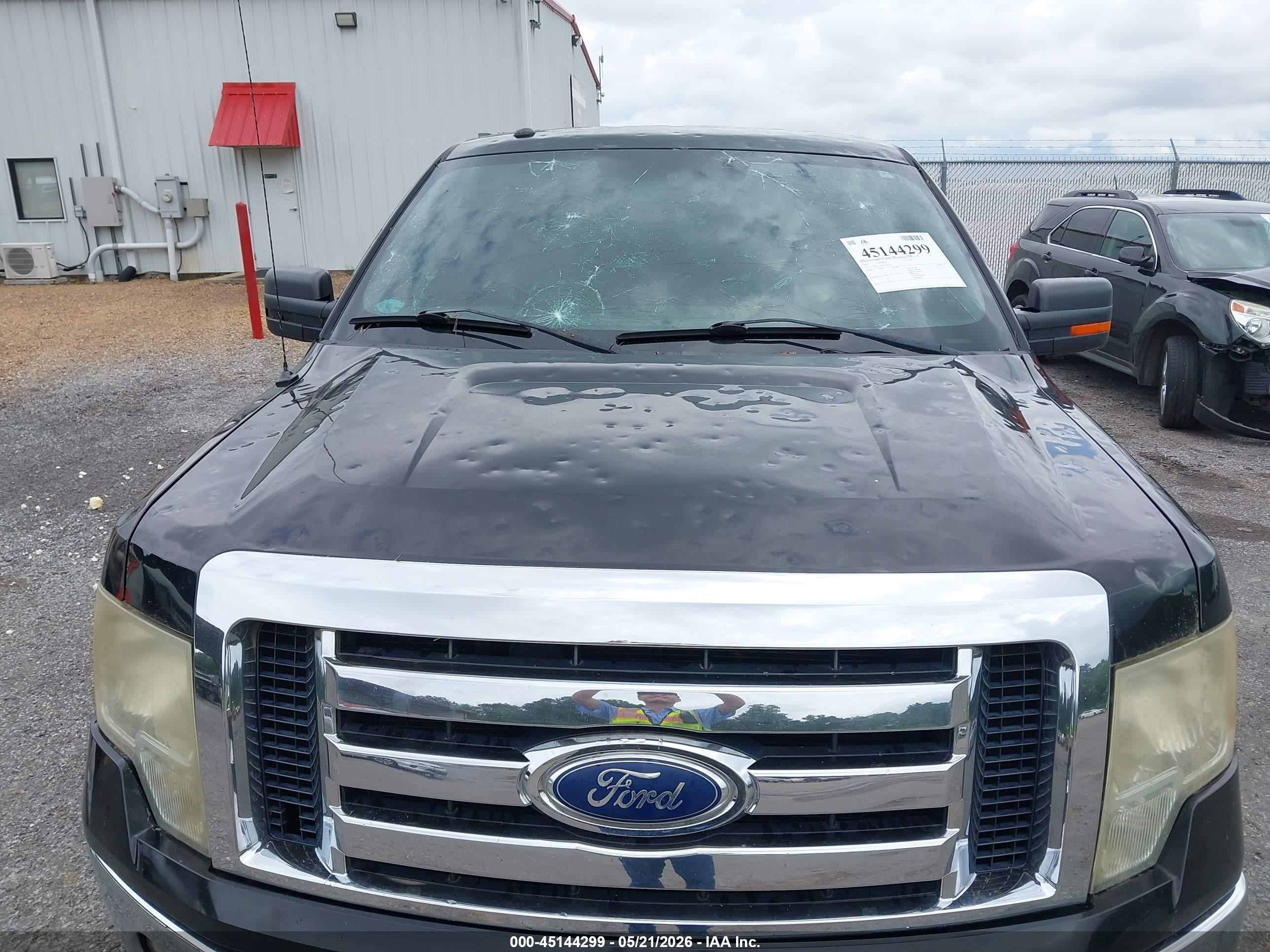 2011 Ford F-150 Xlt Black vin: 1FTFW1CF4BFC25424