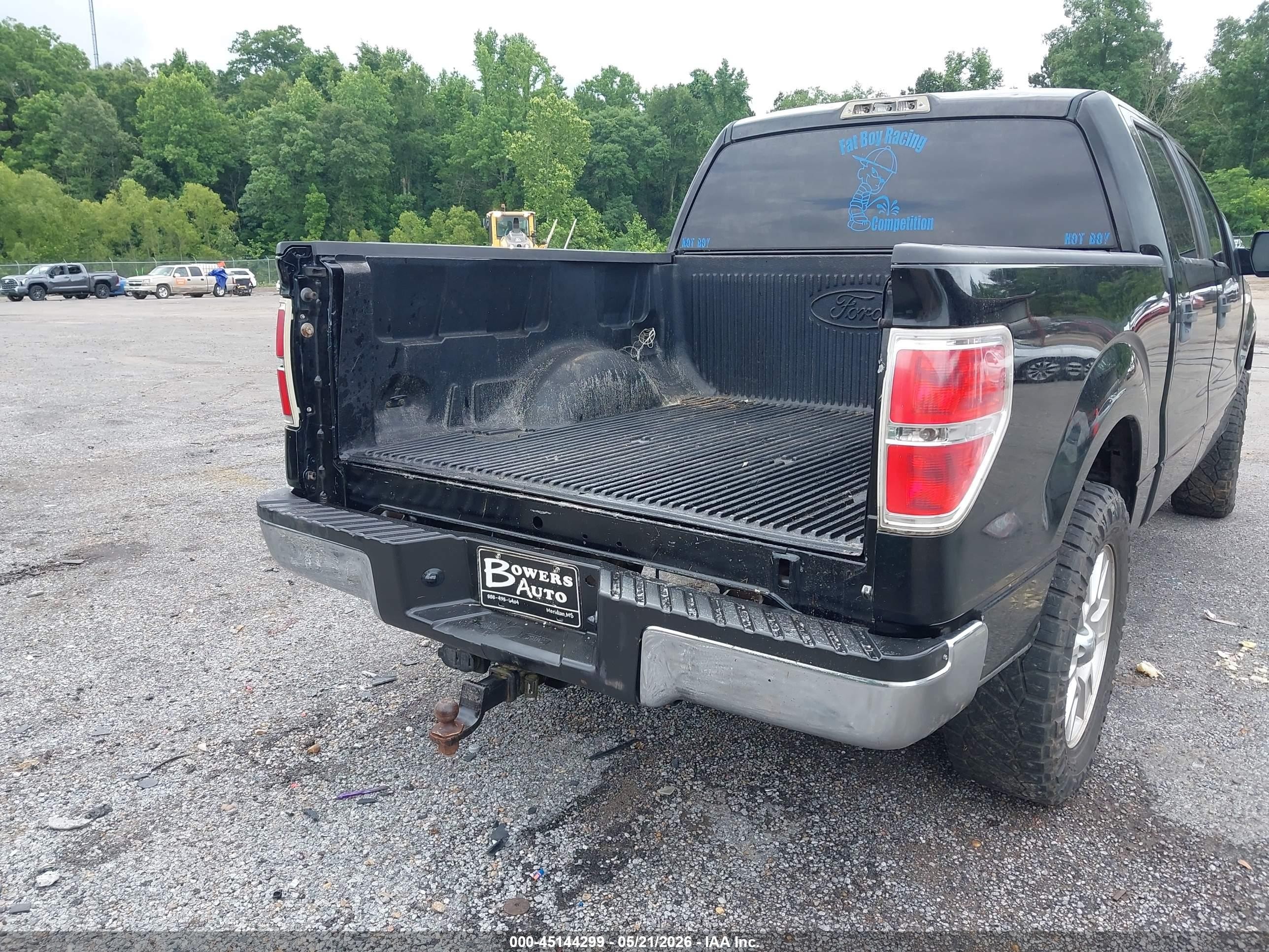 2011 Ford F-150 Xlt Black vin: 1FTFW1CF4BFC25424