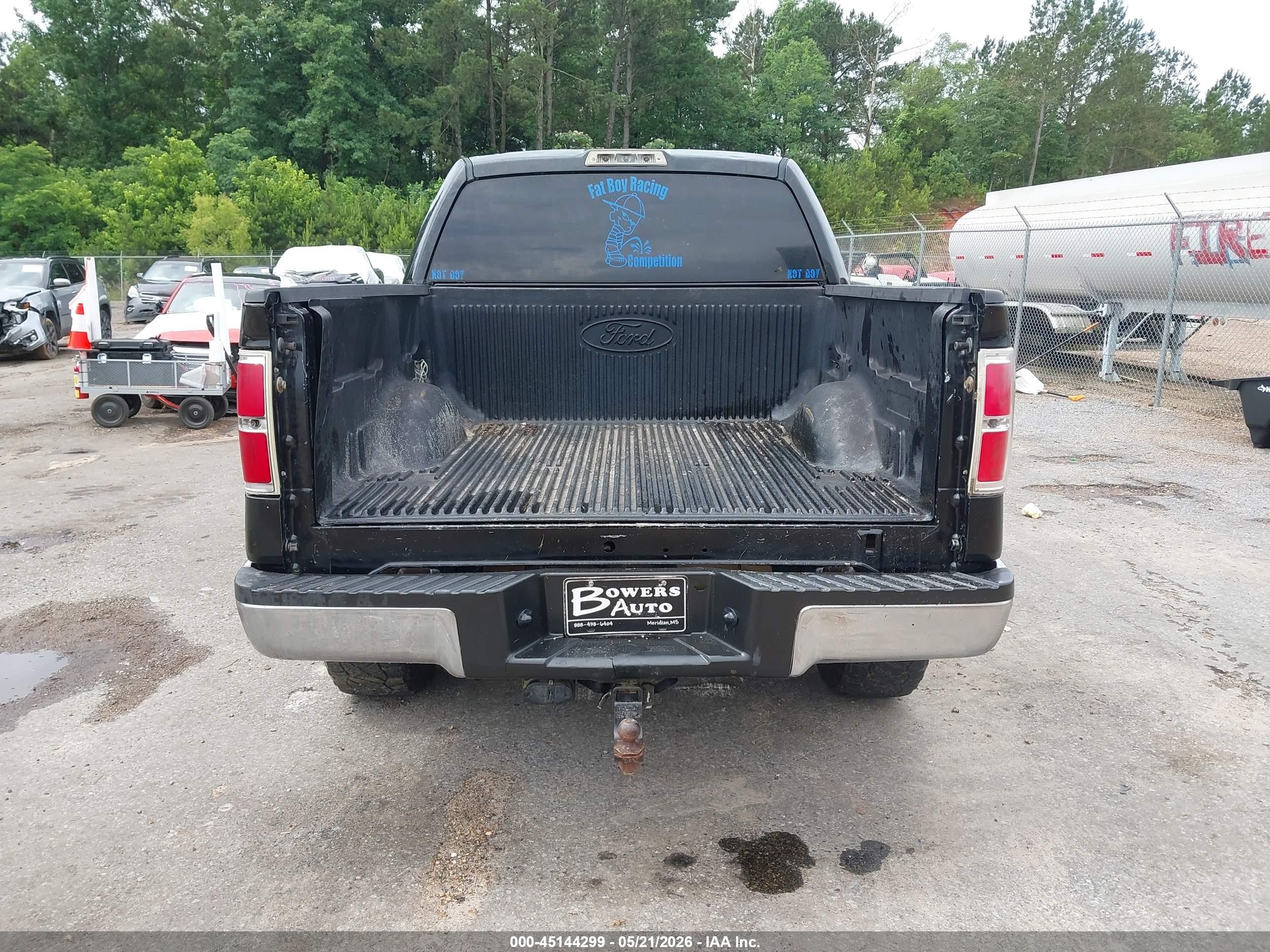 2011 Ford F-150 Xlt Black vin: 1FTFW1CF4BFC25424