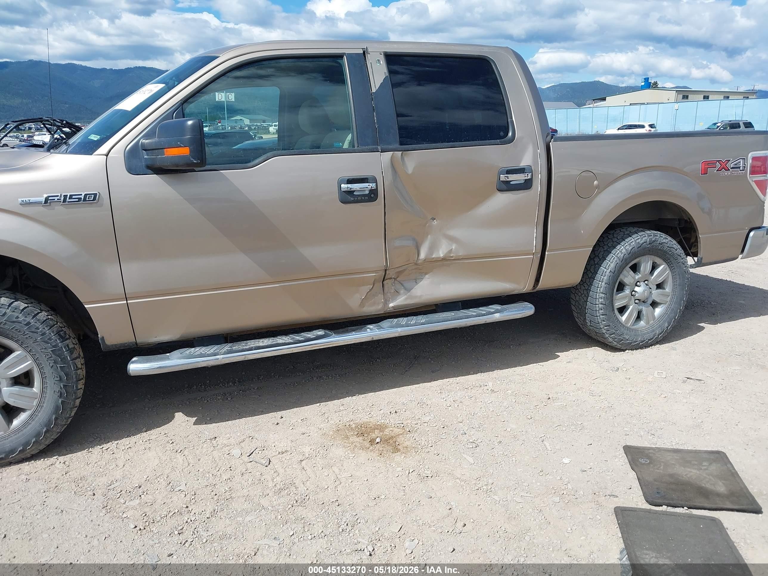 2011 Ford F-150 Xlt Gold vin: 1FTFW1CF4BFD13809