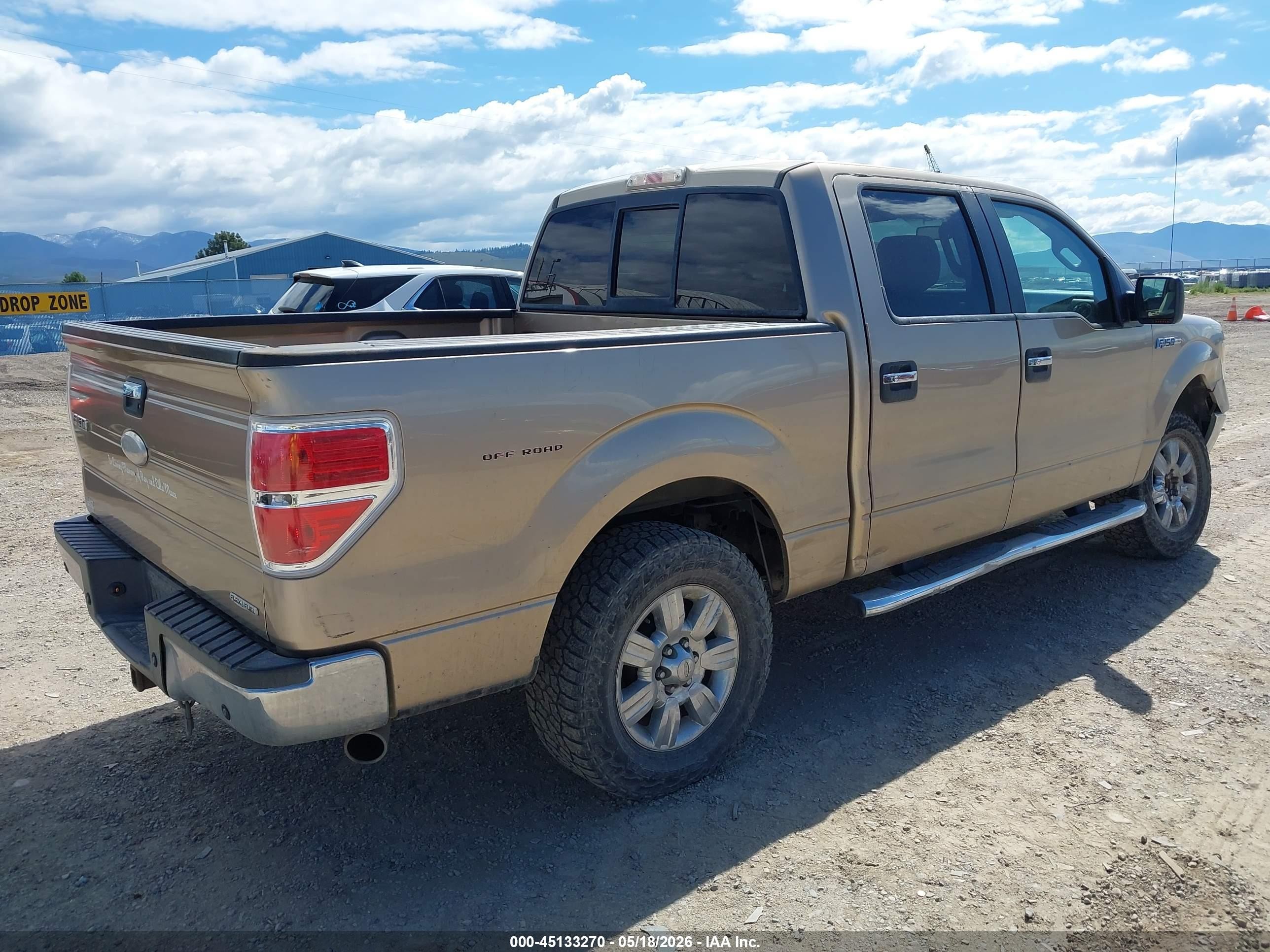 2011 Ford F-150 Xlt Gold vin: 1FTFW1CF4BFD13809
