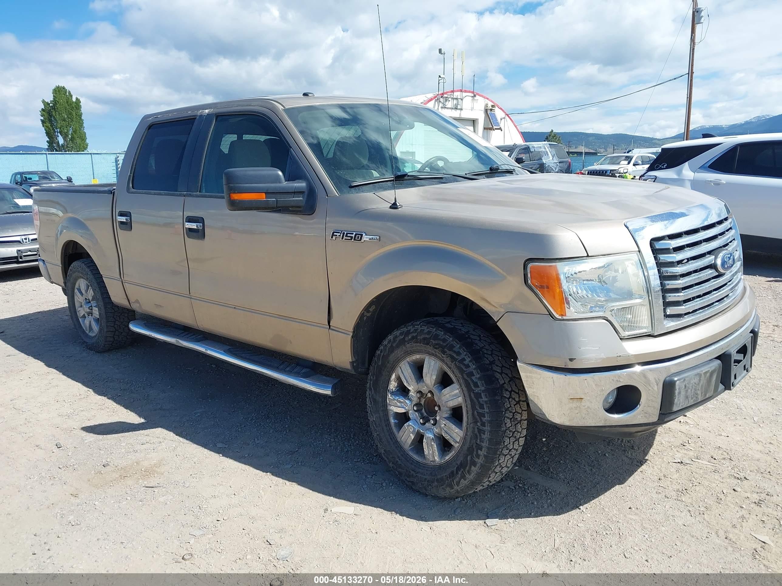 2011 Ford F-150 Xlt Золотой vin: 1FTFW1CF4BFD13809