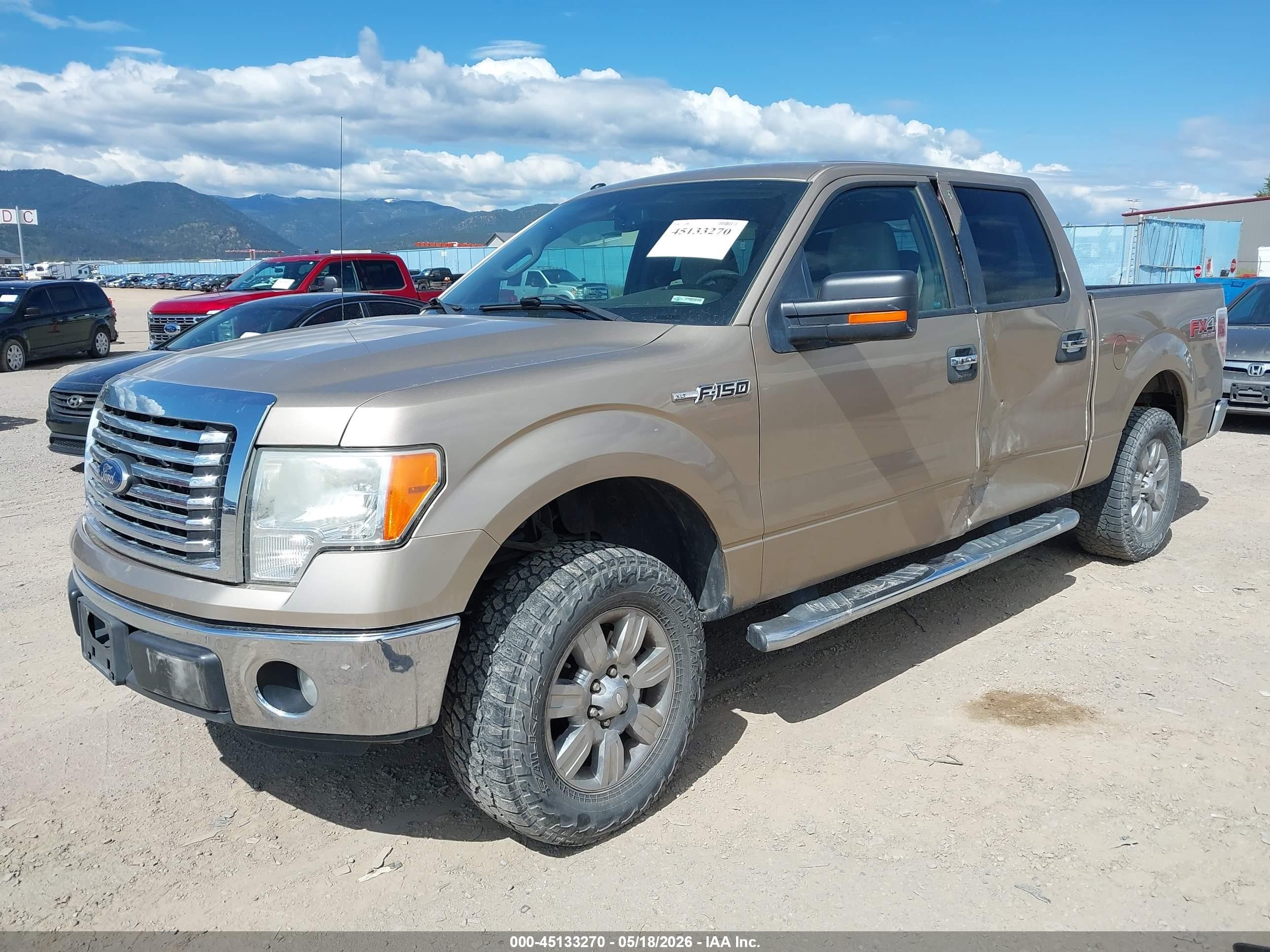 2011 Ford F-150 Xlt Gold vin: 1FTFW1CF4BFD13809
