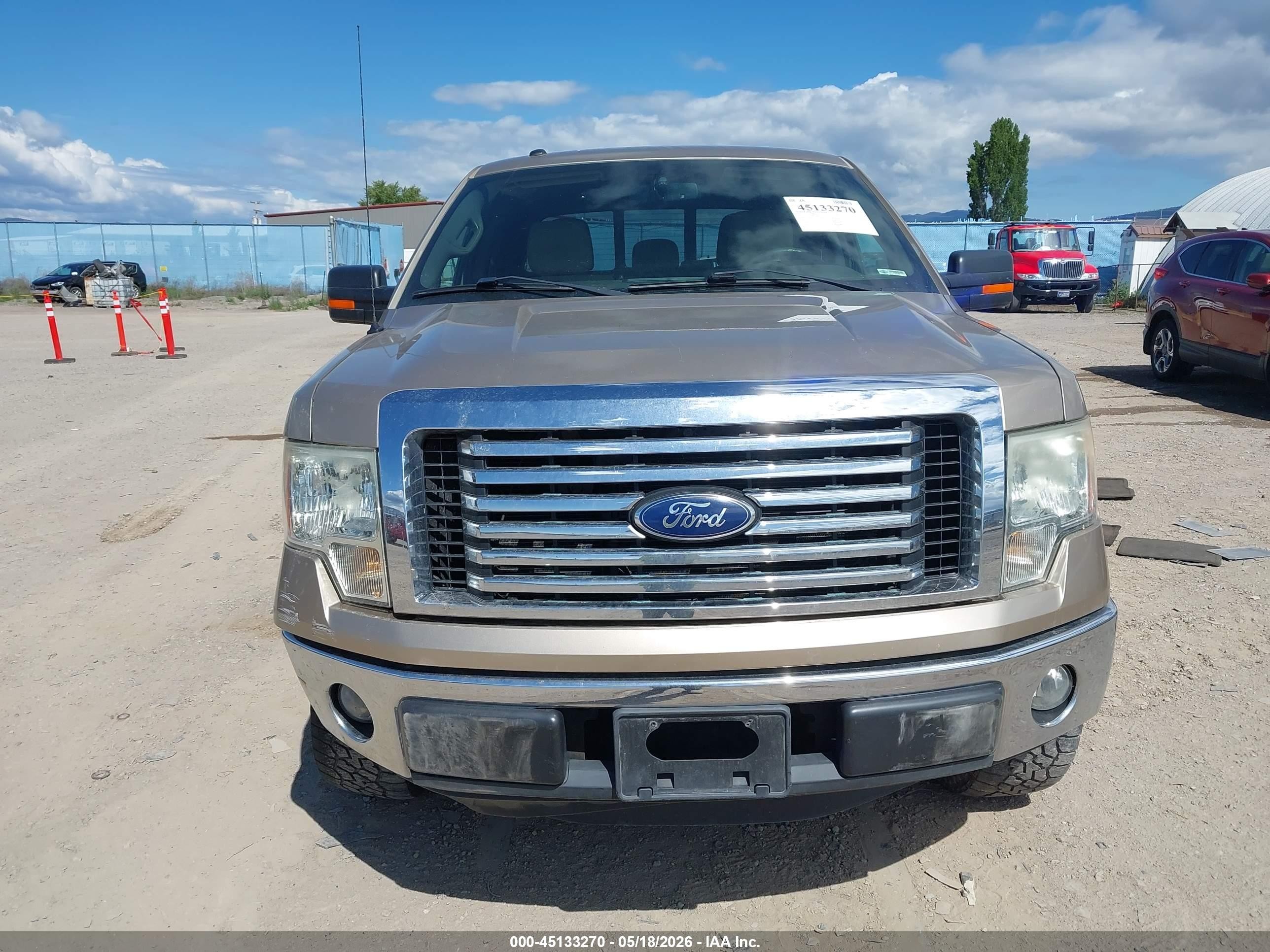 2011 Ford F-150 Xlt Gold vin: 1FTFW1CF4BFD13809