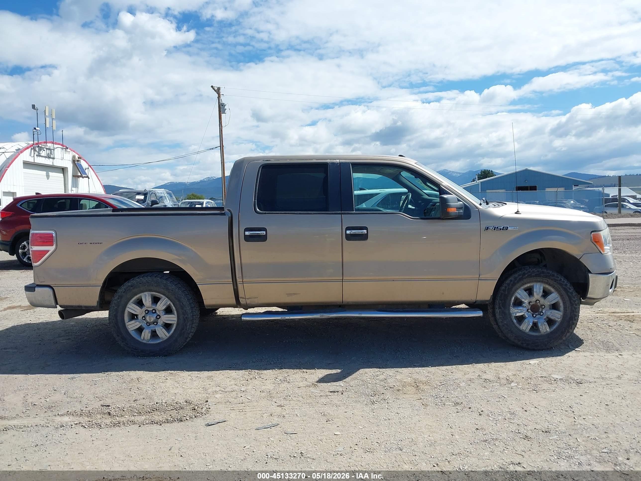 2011 Ford F-150 Xlt Gold vin: 1FTFW1CF4BFD13809