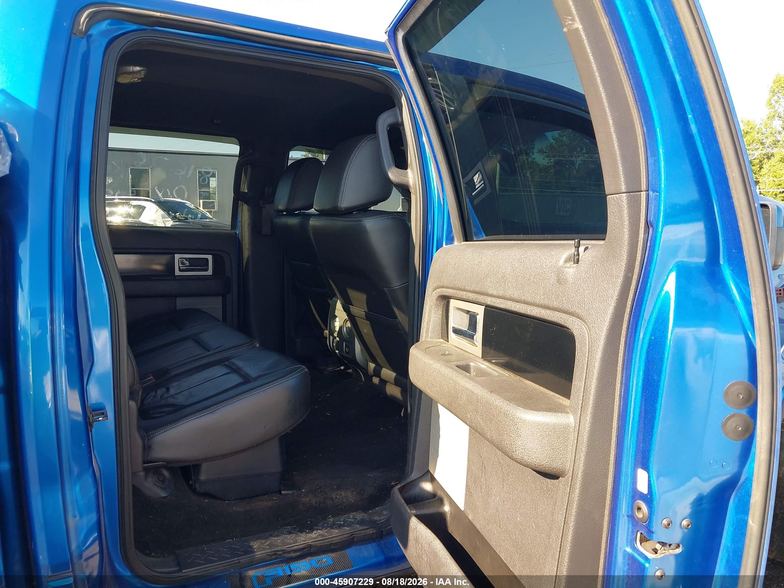 2011 Ford F-150 Fx2 Blue vin: 1FTFW1CF4BKD55856