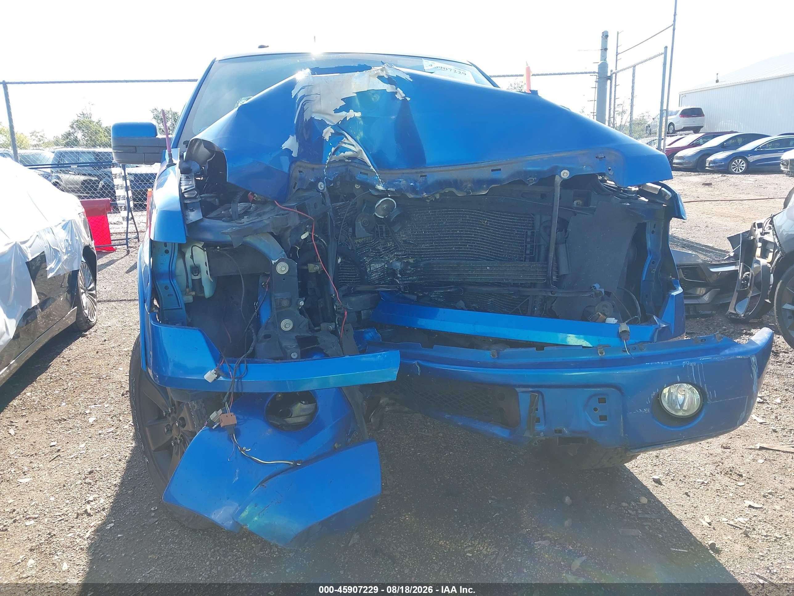 2011 Ford F-150 Fx2 Blue vin: 1FTFW1CF4BKD55856