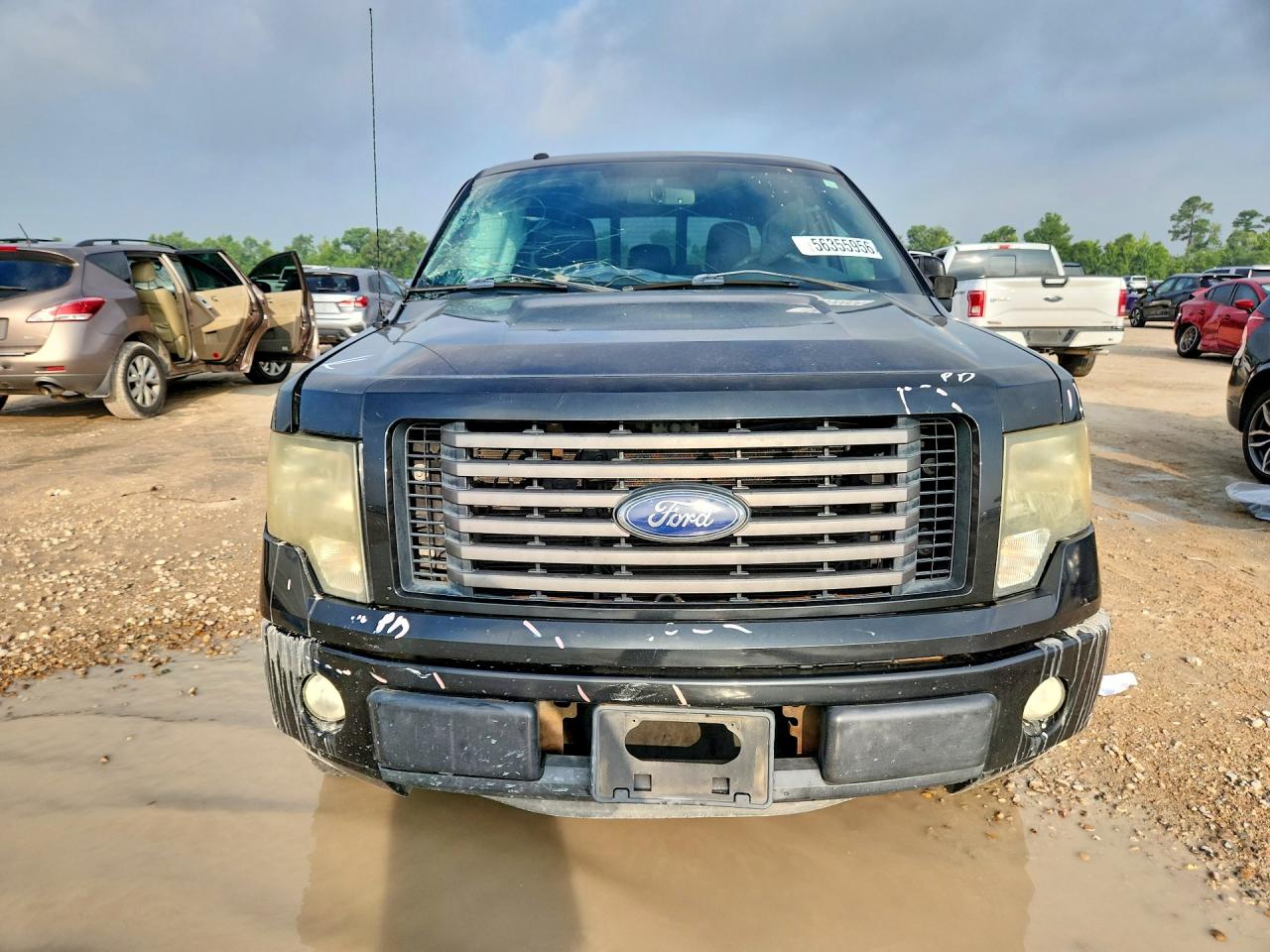 2012 Ford F150 Supercrew Black vin: 1FTFW1CF4CFA19778
