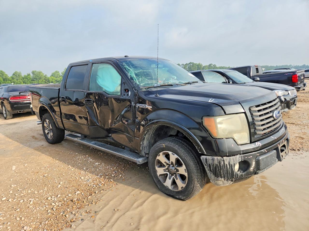 2012 Ford F150 Supercrew Black vin: 1FTFW1CF4CFA19778