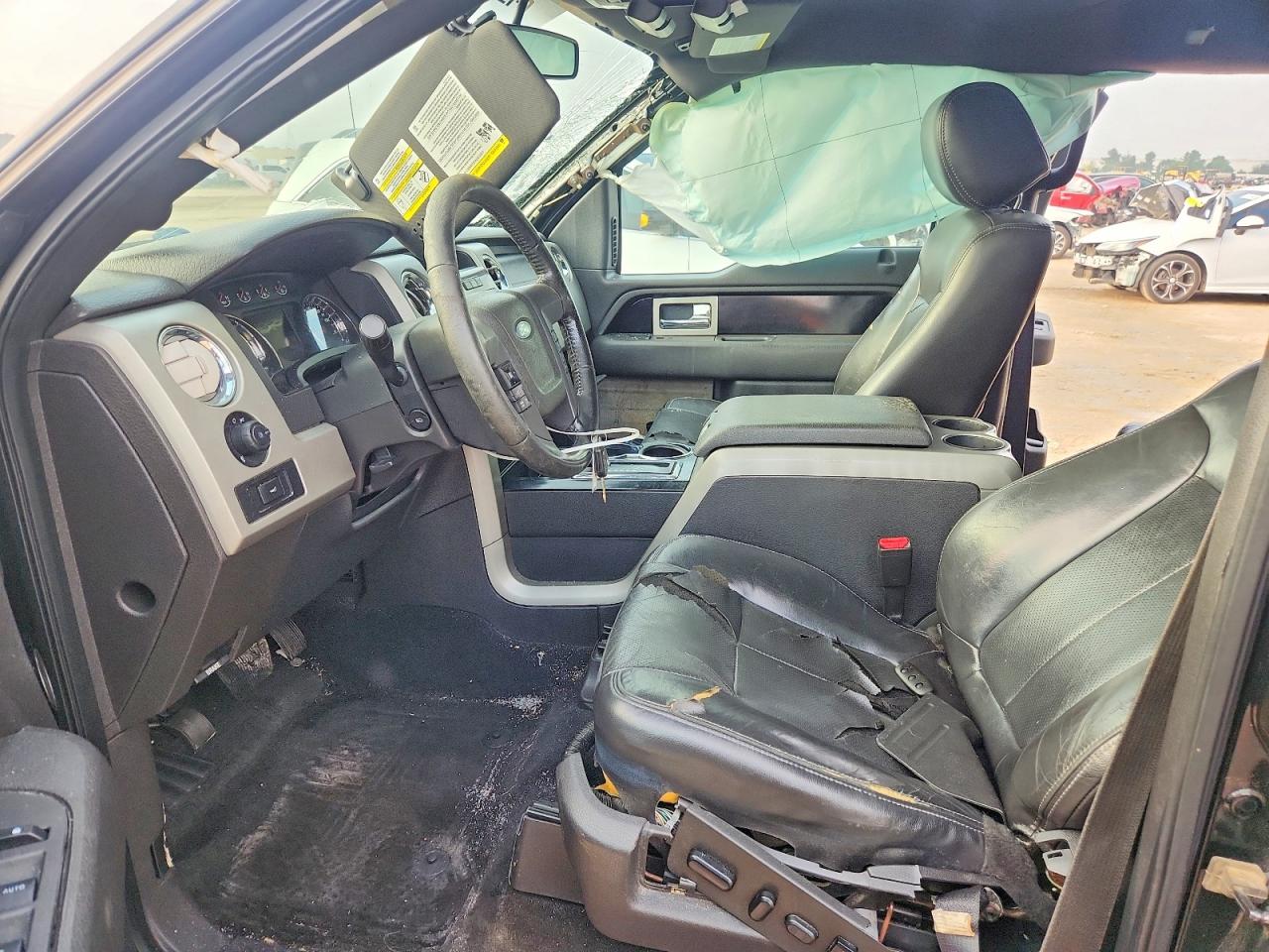 2012 Ford F150 Supercrew Black vin: 1FTFW1CF4CFA19778