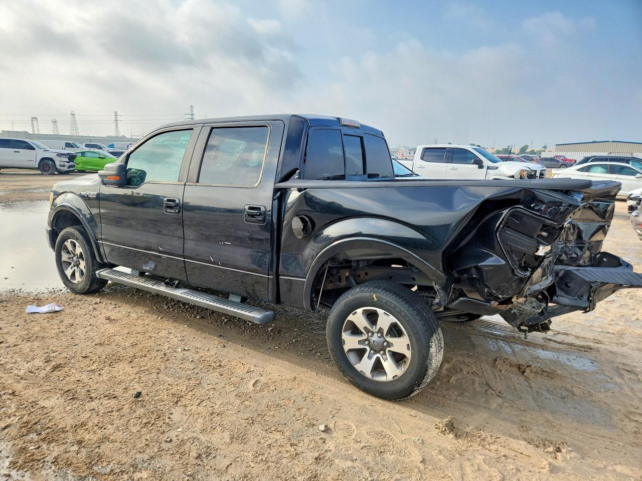 2012 Ford F150 Supercrew Black vin: 1FTFW1CF4CFA19778
