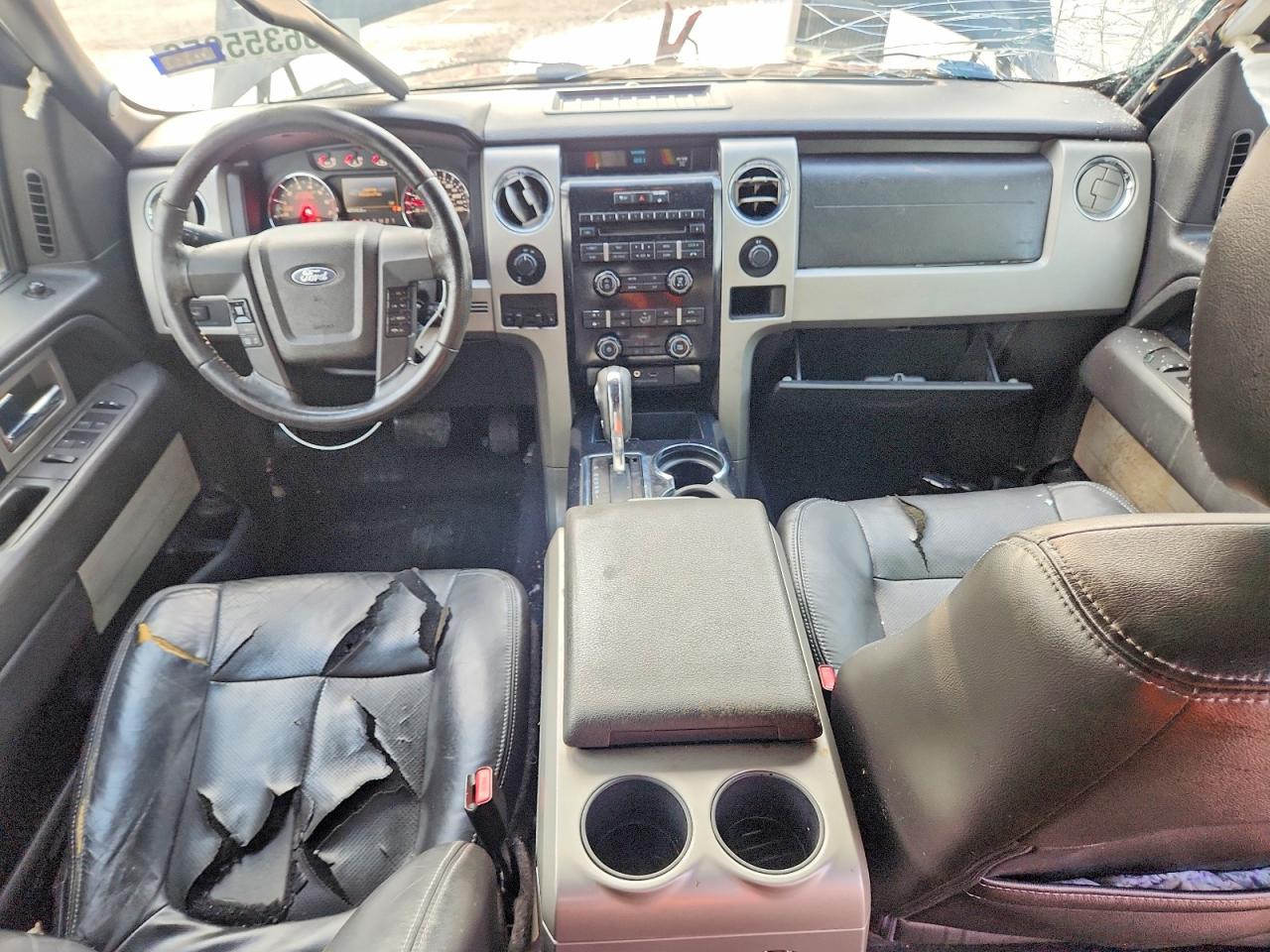 2012 Ford F150 Supercrew Black vin: 1FTFW1CF4CFA19778