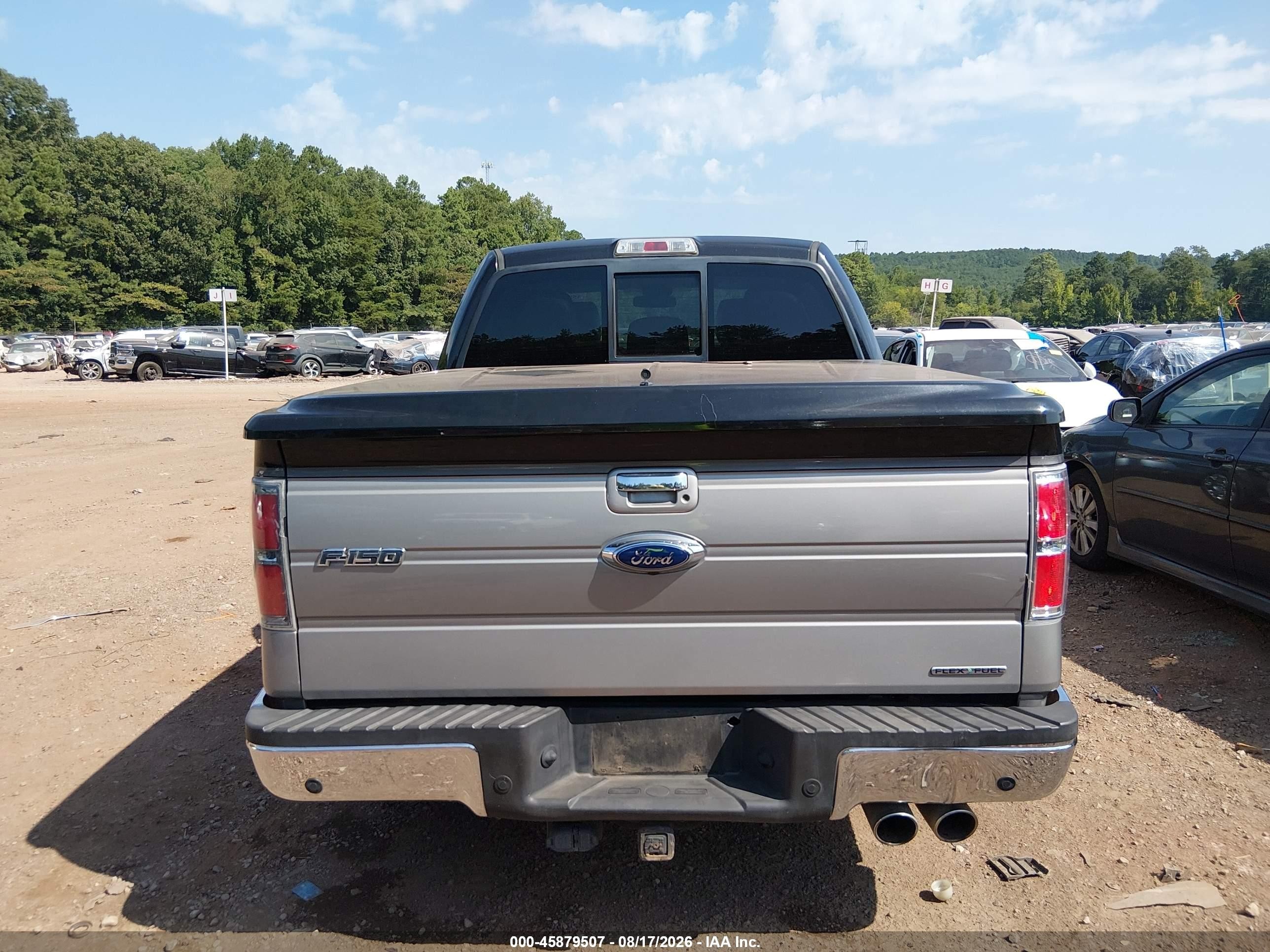 2012 Ford F-150 Lariat Gray vin: 1FTFW1CF4CFC87200