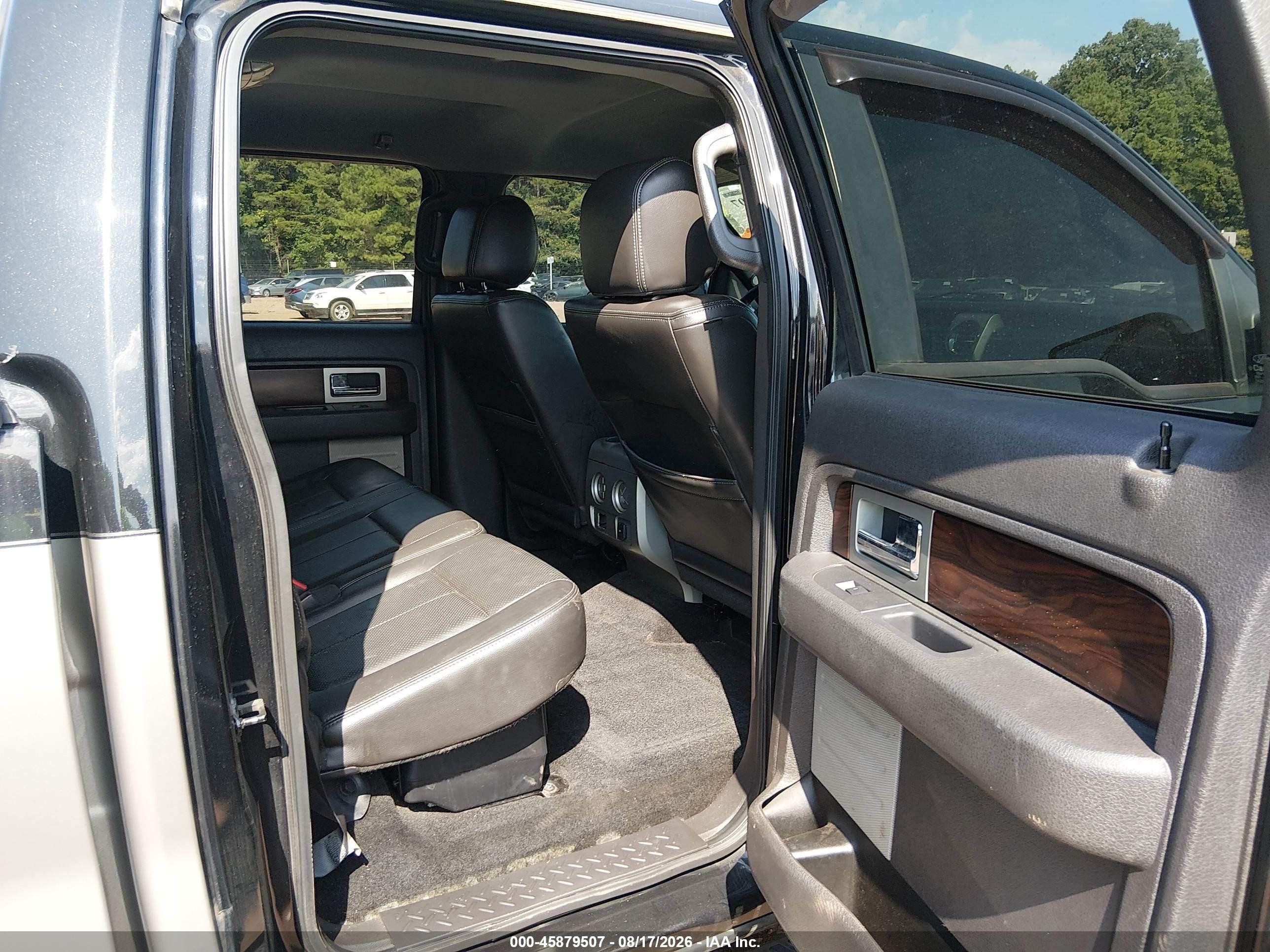 2012 Ford F-150 Lariat Gray vin: 1FTFW1CF4CFC87200