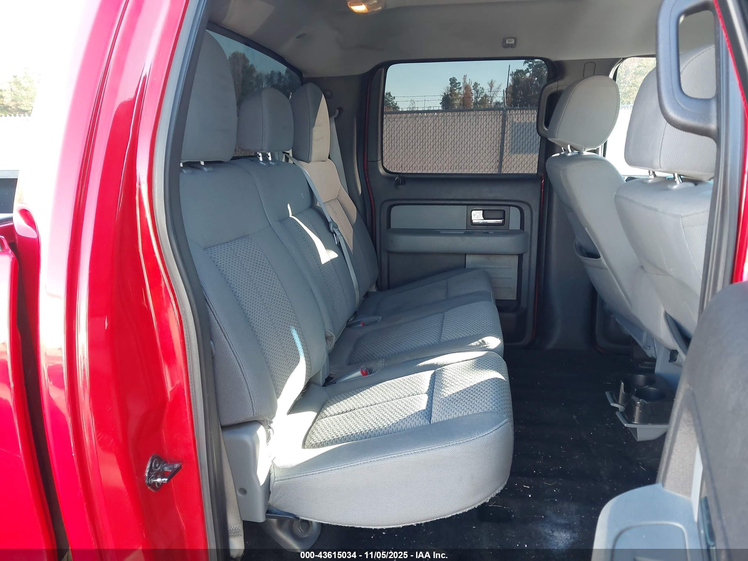 2012 Ford F-150 Xlt Red vin: 1FTFW1CF4CKD31395