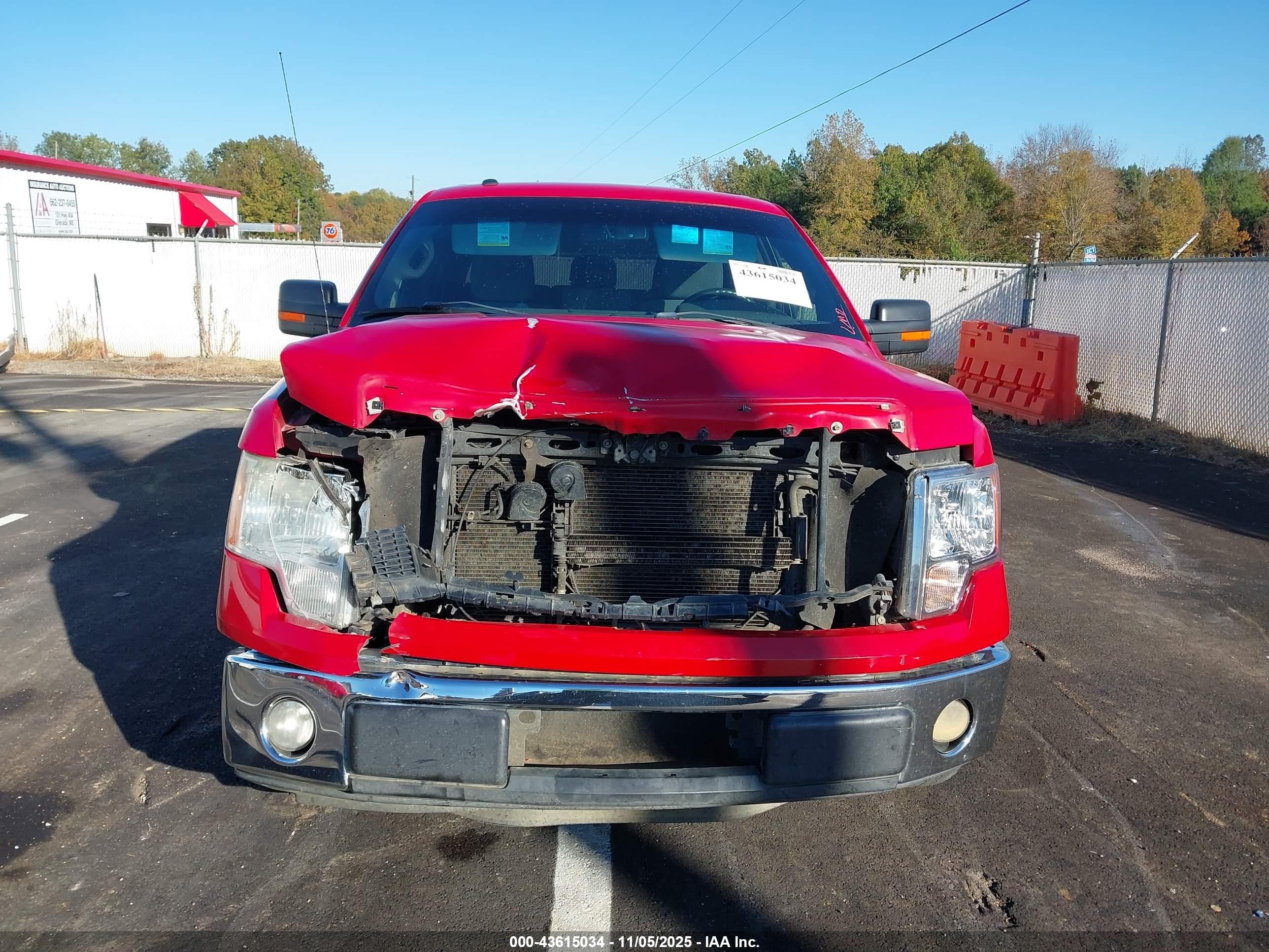 2012 Ford F-150 Xlt Red vin: 1FTFW1CF4CKD31395